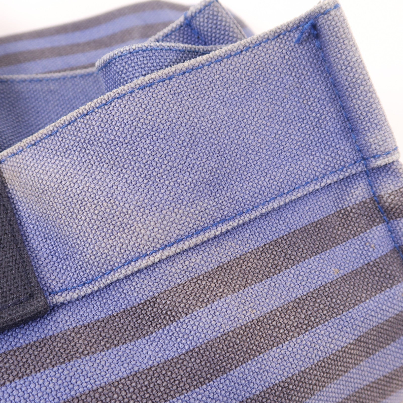 HERMES 帆布Tote Bag銀扣手挽袋