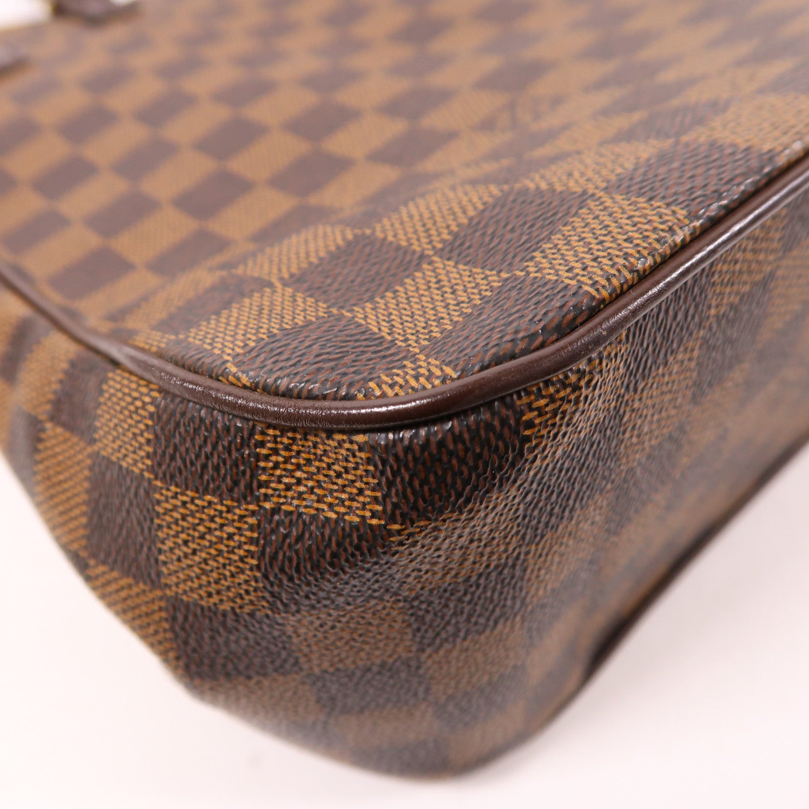 LOUIS VUITTON Damier Uzes金扣肩背袋/手挽袋