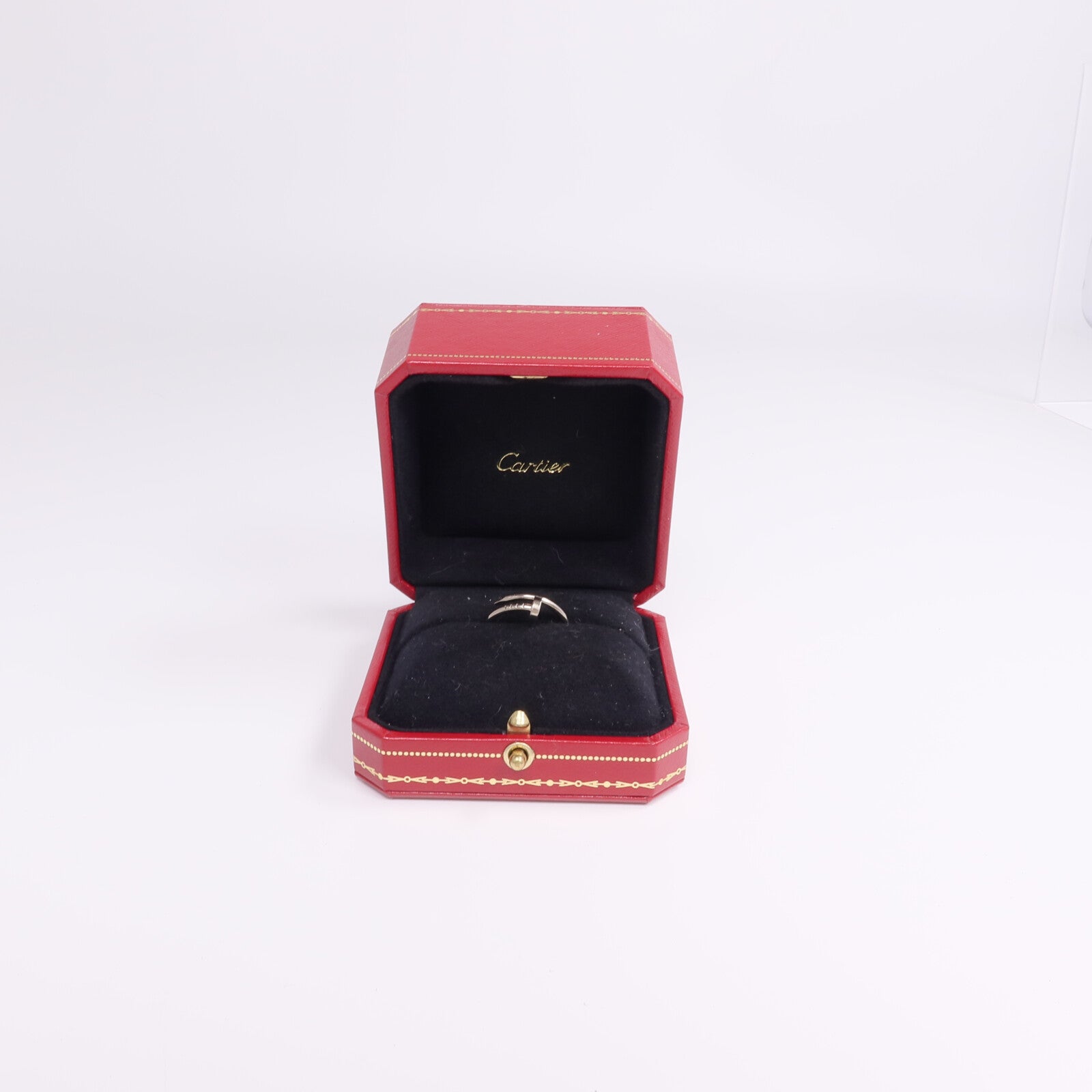 CARTIER 18K白金Juste un Clou Ring戒指