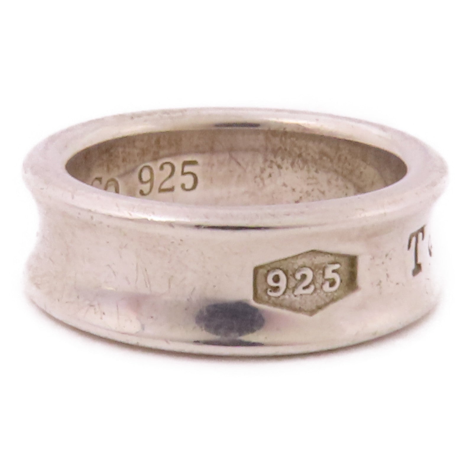 TIFFANY＆CO 925純銀1837 Ring戒指US#5.75