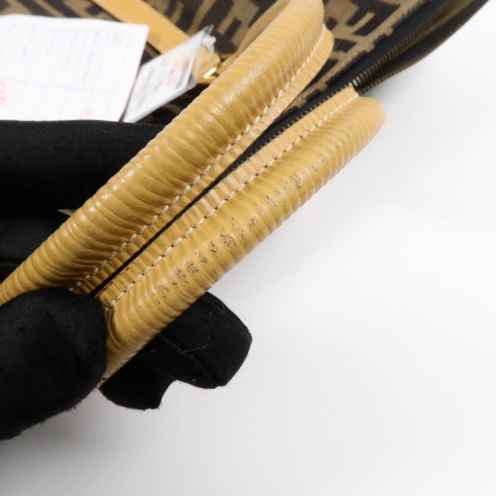 FENDI 帆布Vintage Shoulder Bag手挽肩背兩用袋