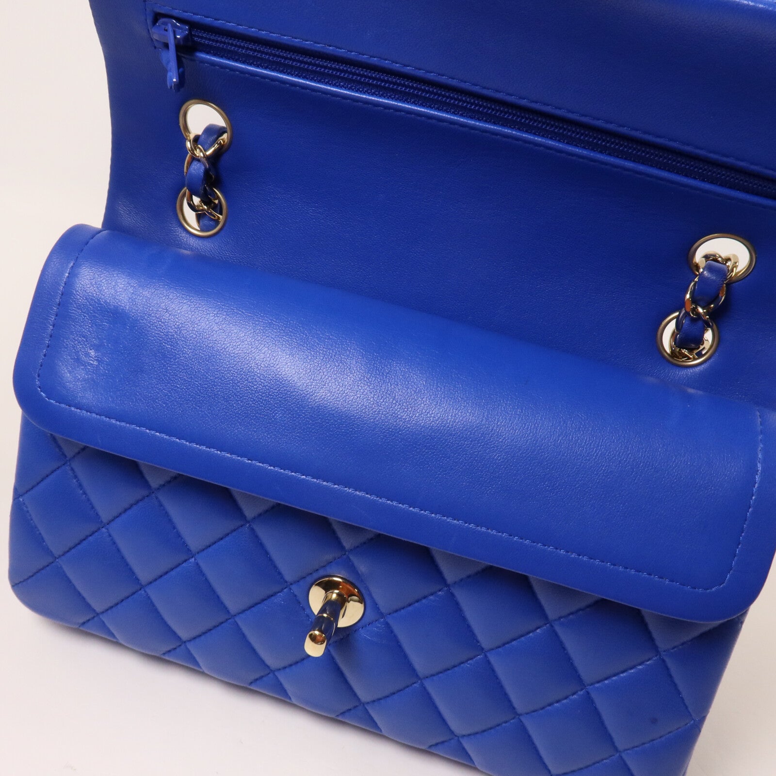 CHANEL 羊皮皮革Classic 23鏈帶肩背袋