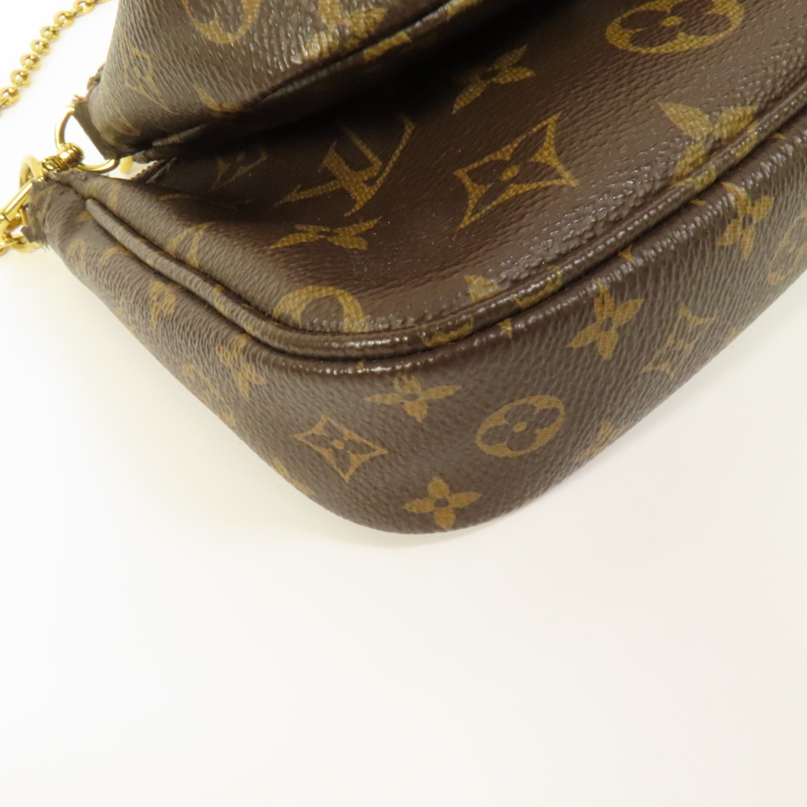 LOUIS VUITTON Monogram Multi Pochette Accessoires金扣肩背袋