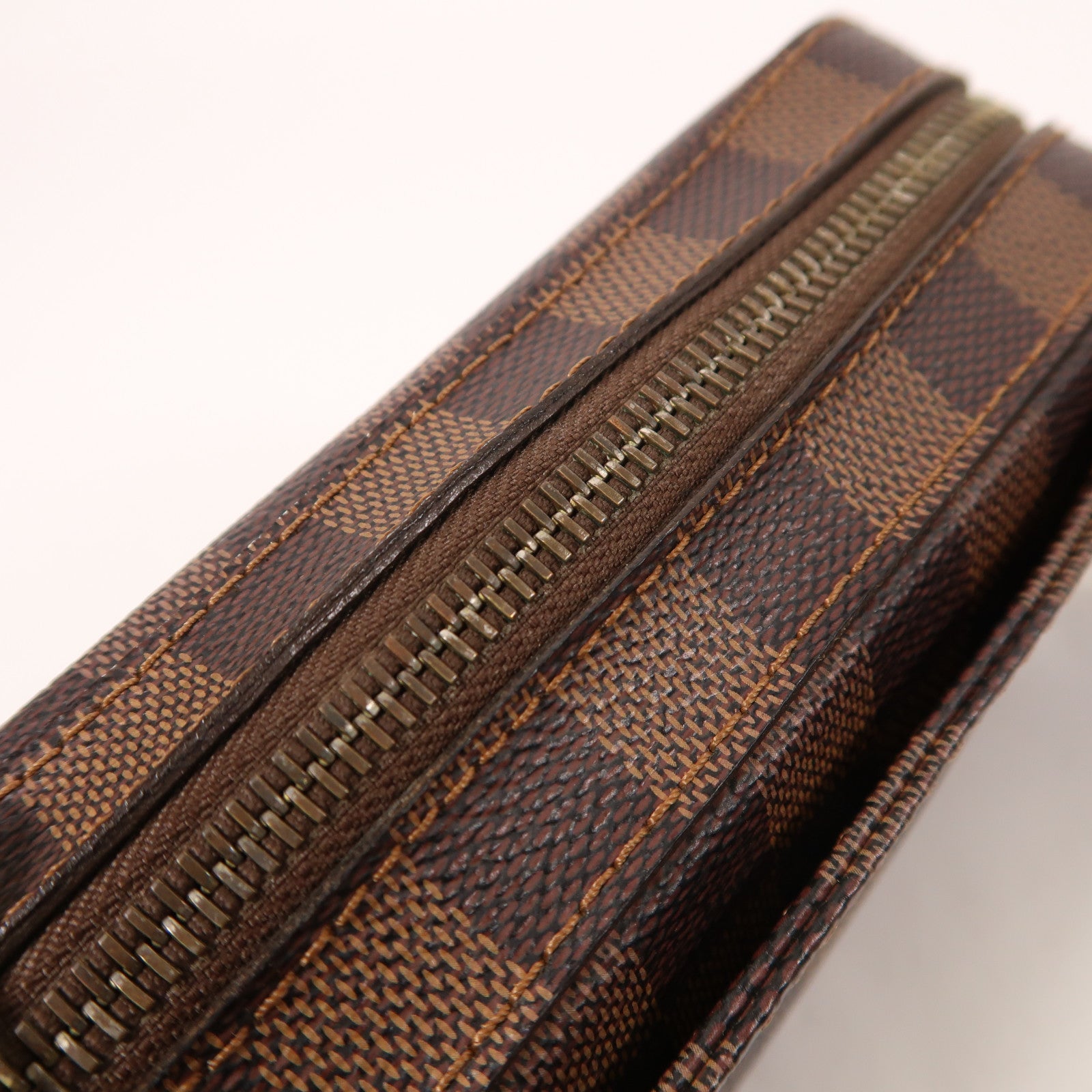 LOUIS VUITTON Damier Geronimos金扣腰包