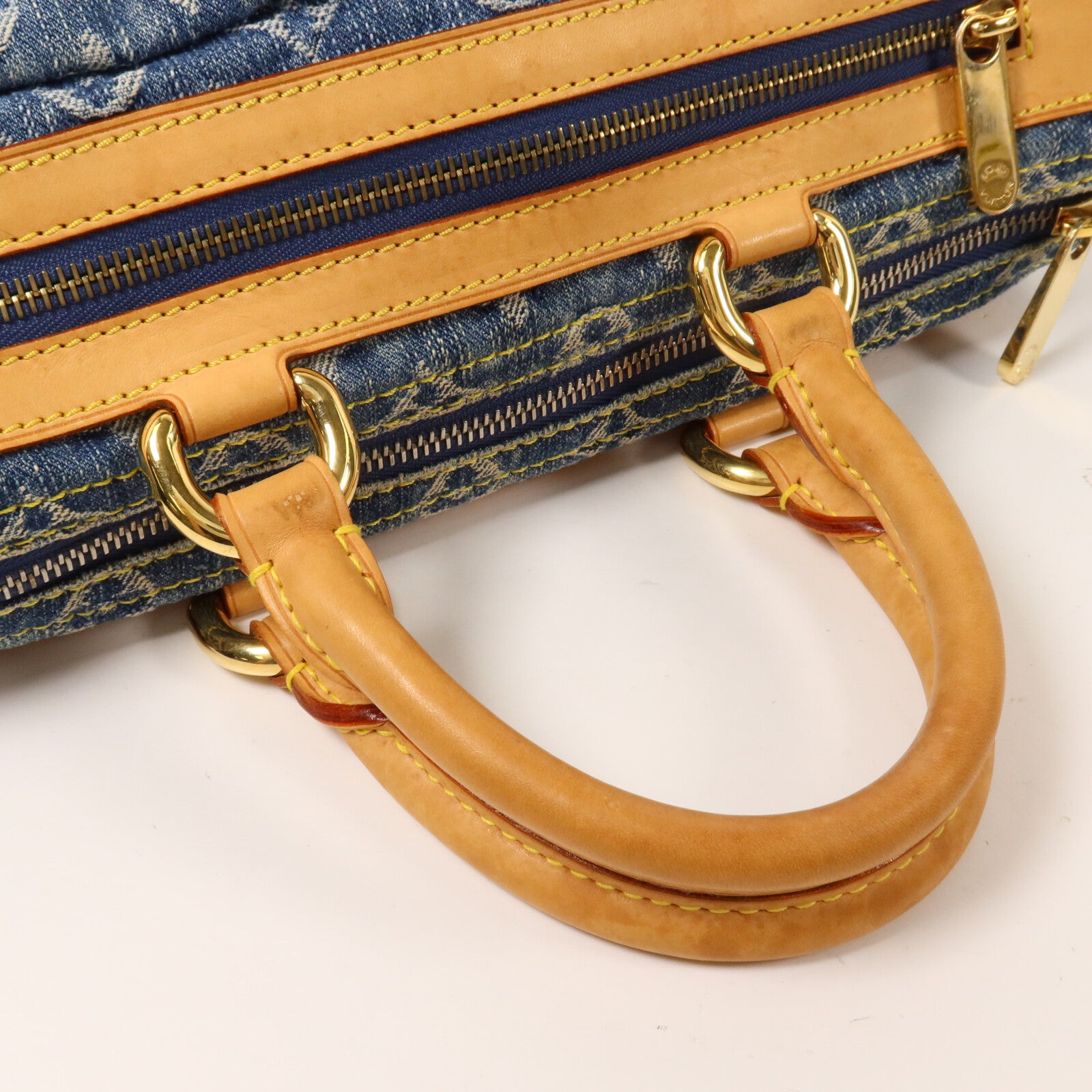 LOUIS VUITTON Monogram Denim Neo Speedy手挽袋
