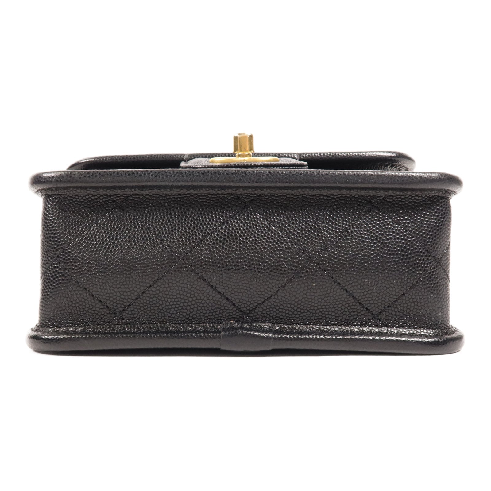 CHANEL 【激減優惠】牛皮皮革Shoulder Bag金扣手挽肩背兩用袋