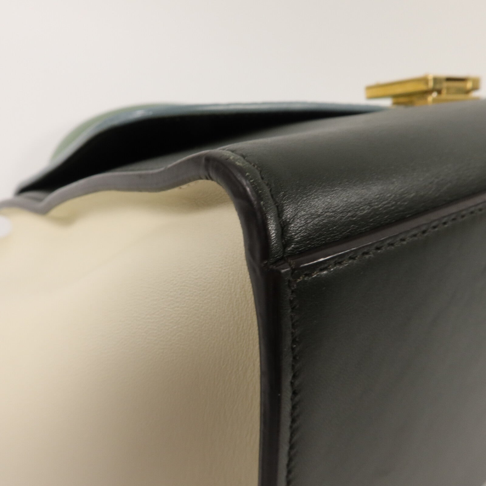CELINE 牛皮皮革Trapeze Small手挽肩背兩用袋