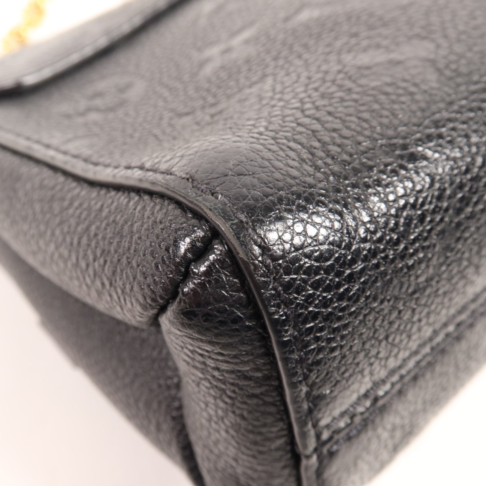 LOUIS VUITTON Monogram Empreinte Vavin BB金扣肩背袋