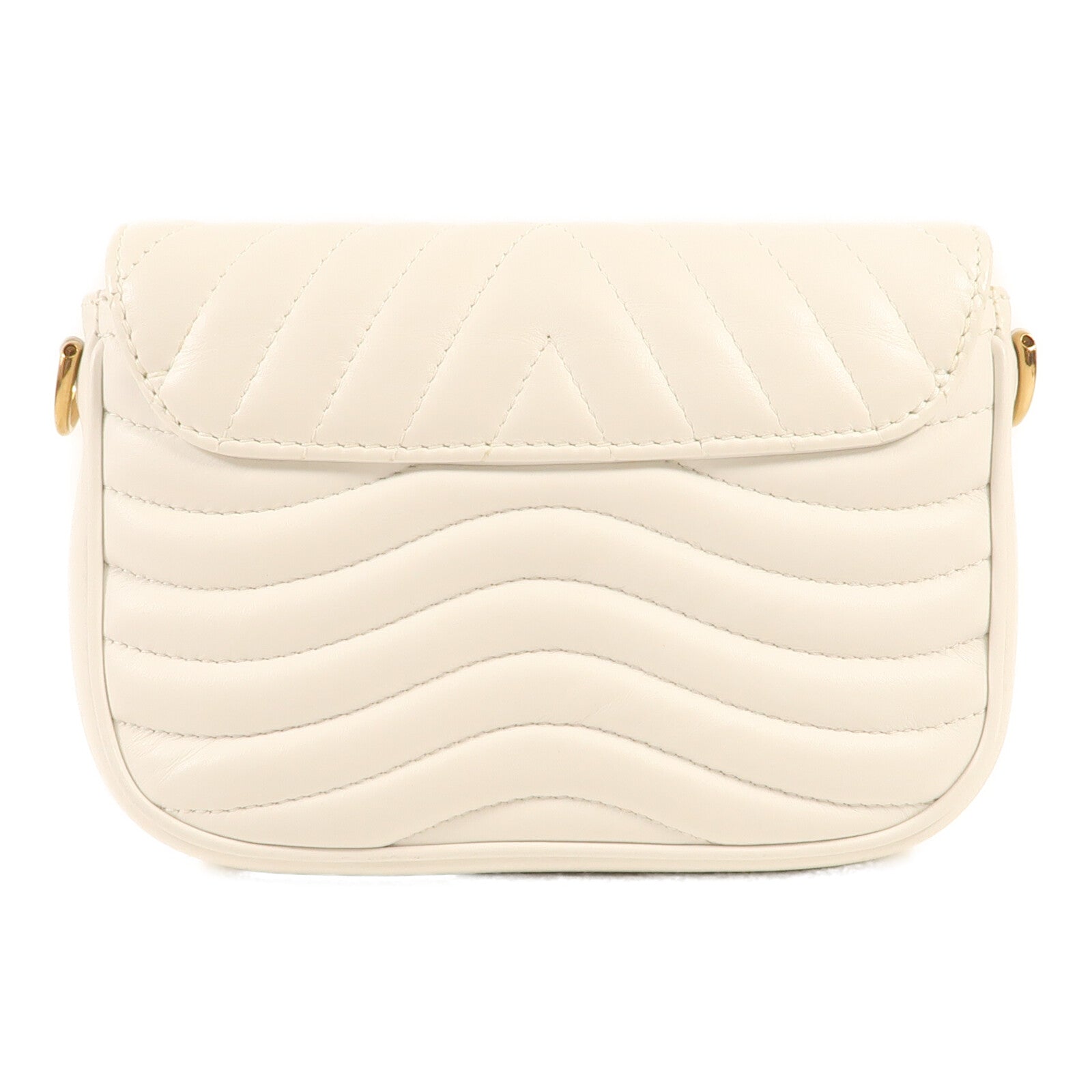 LOUIS VUITTON 牛皮皮革New Wave Multi Pochette金扣肩背袋