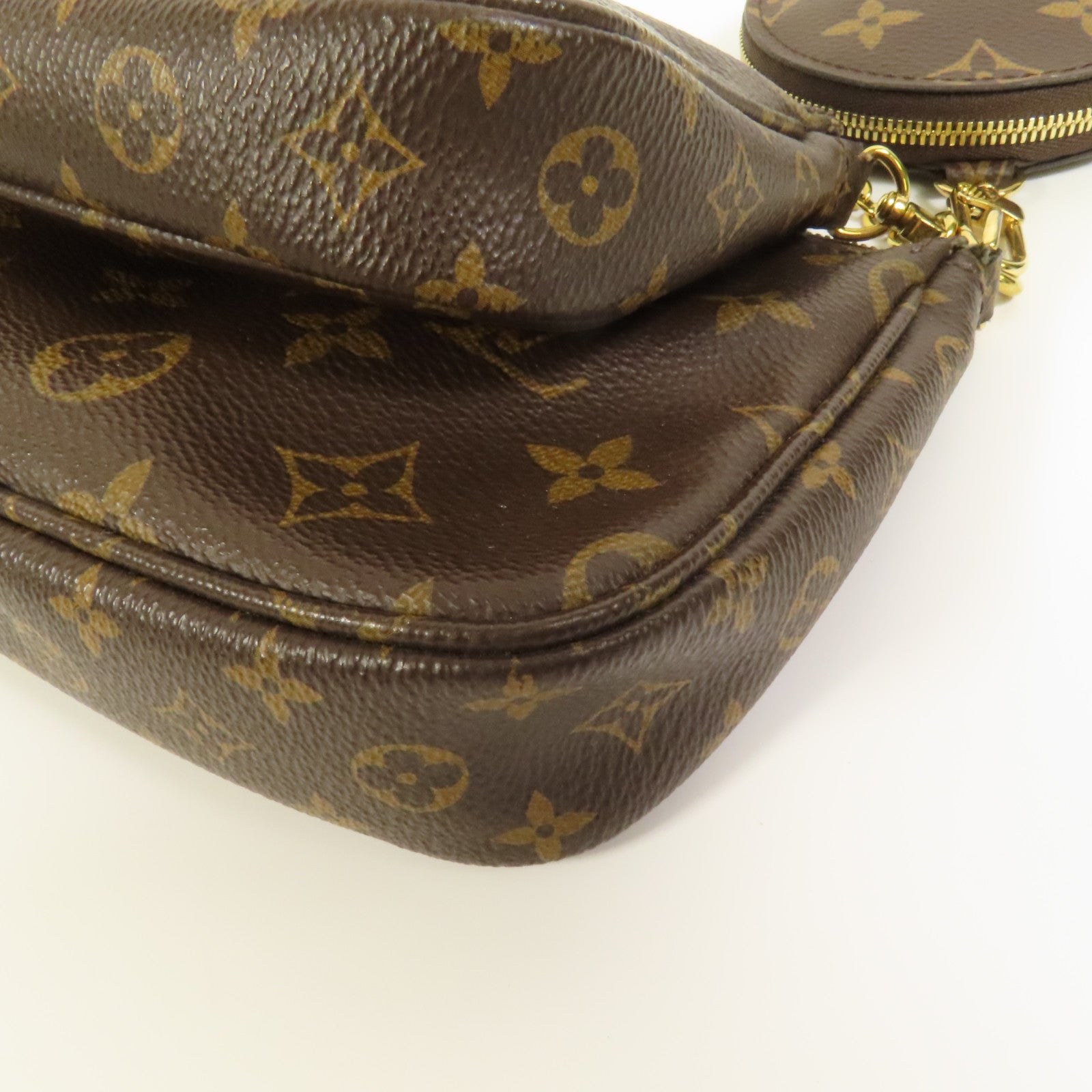 LOUIS VUITTON Monogram Multi Pochette Accessoires金扣肩背袋