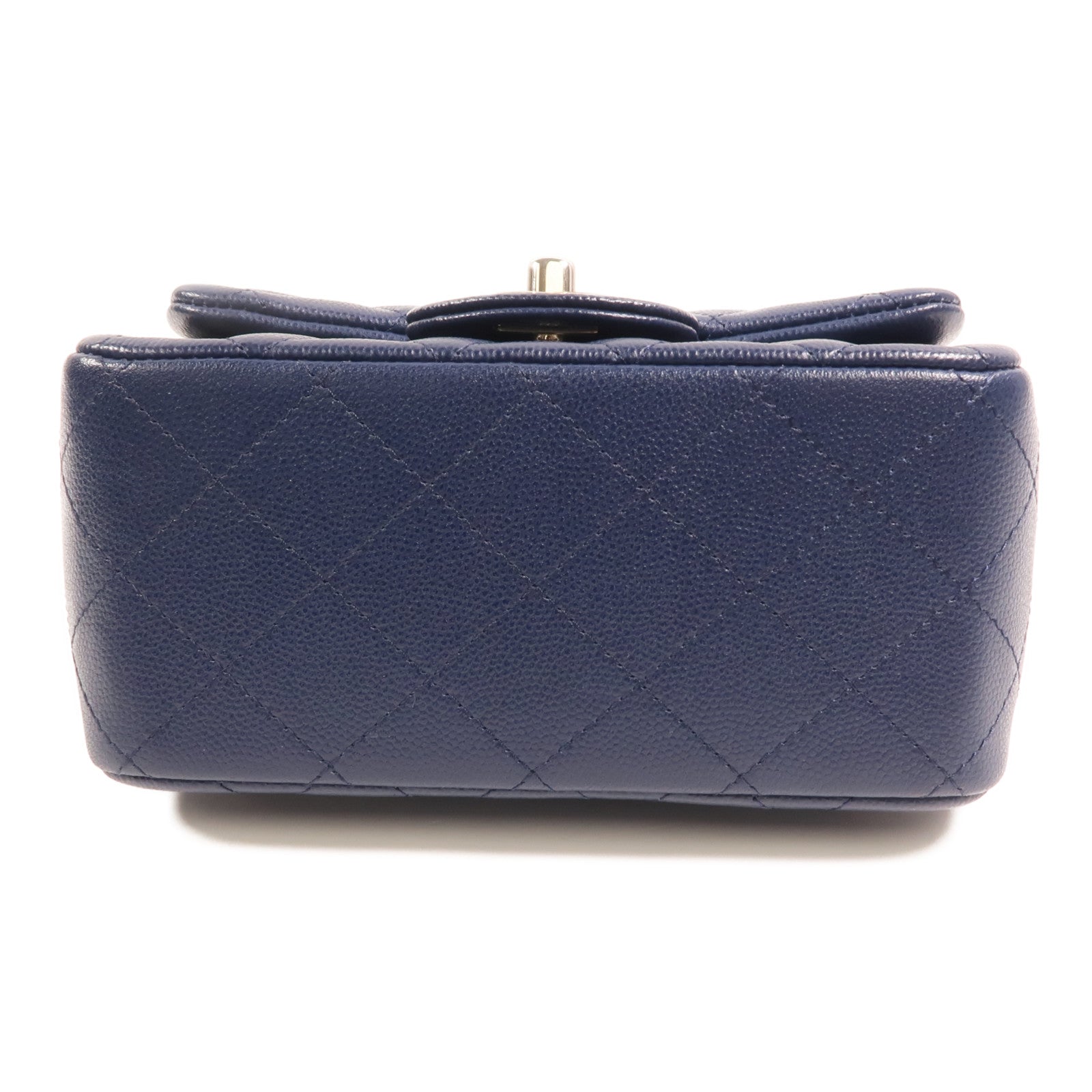 CHANEL 牛皮皮革Classic 17銀扣鏈帶肩背袋