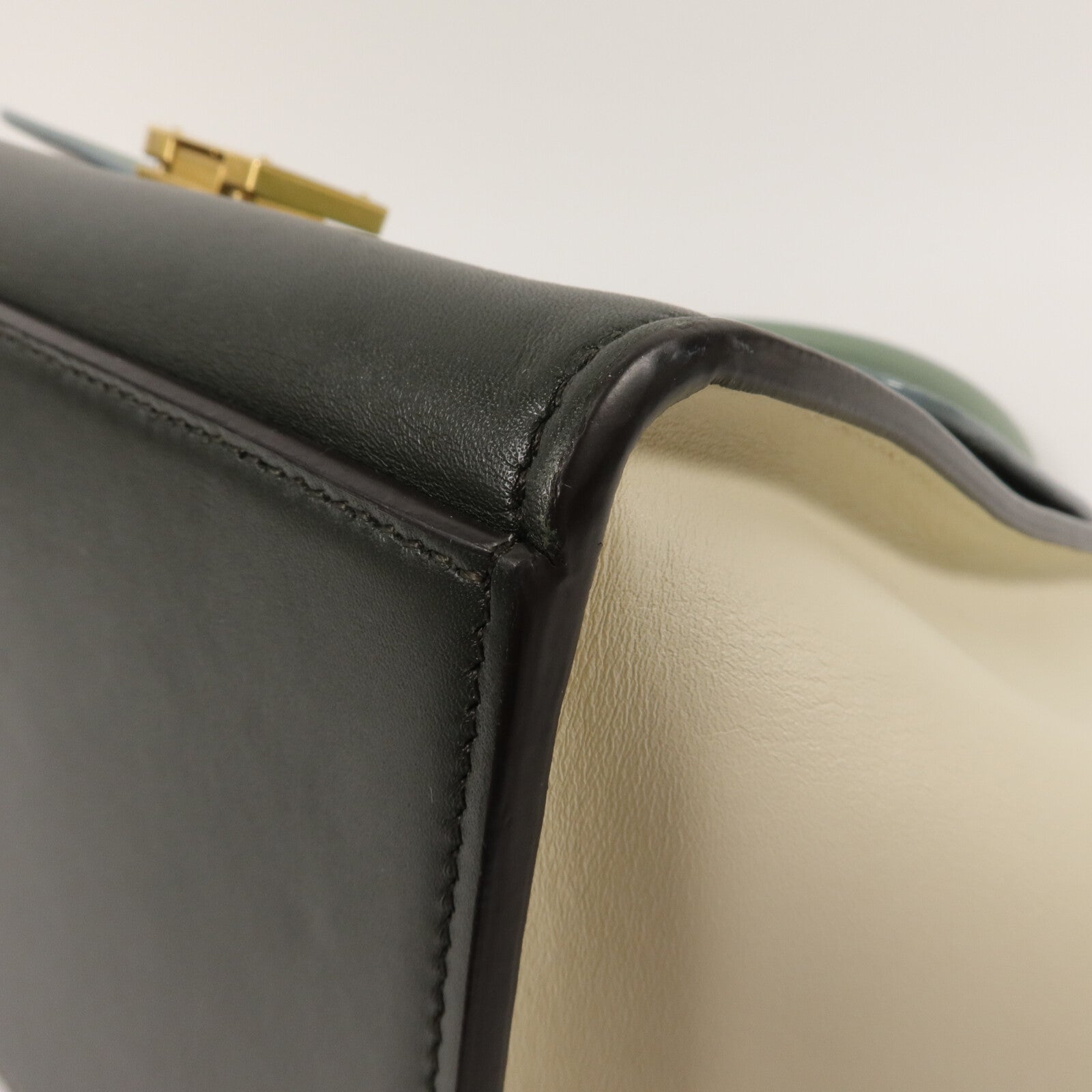 CELINE 牛皮皮革Trapeze Small手挽肩背兩用袋