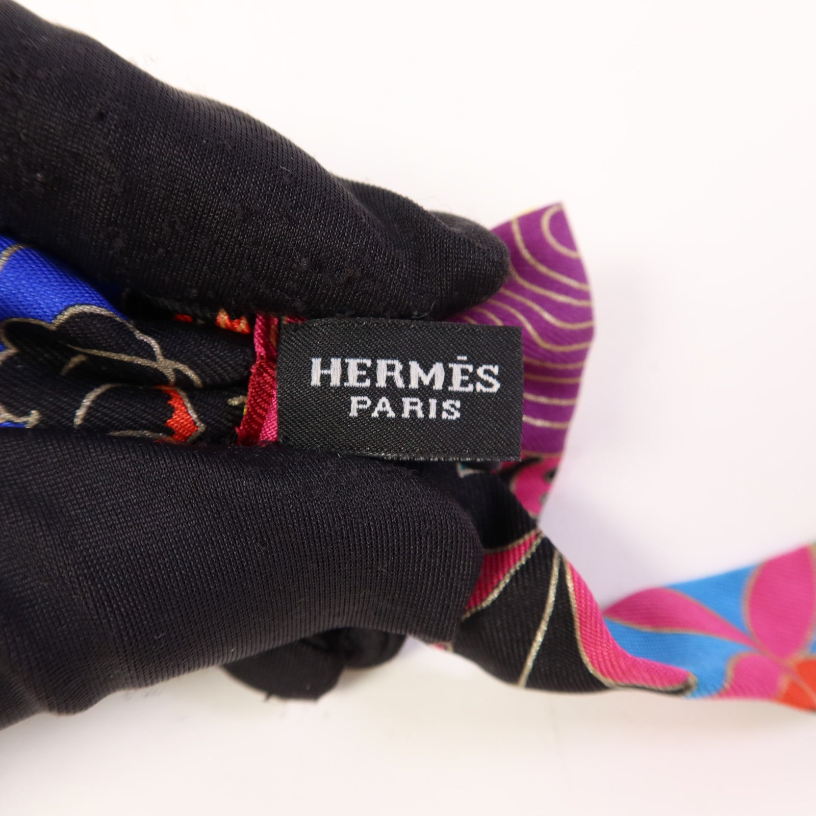 HERMES 絲質Tie領結