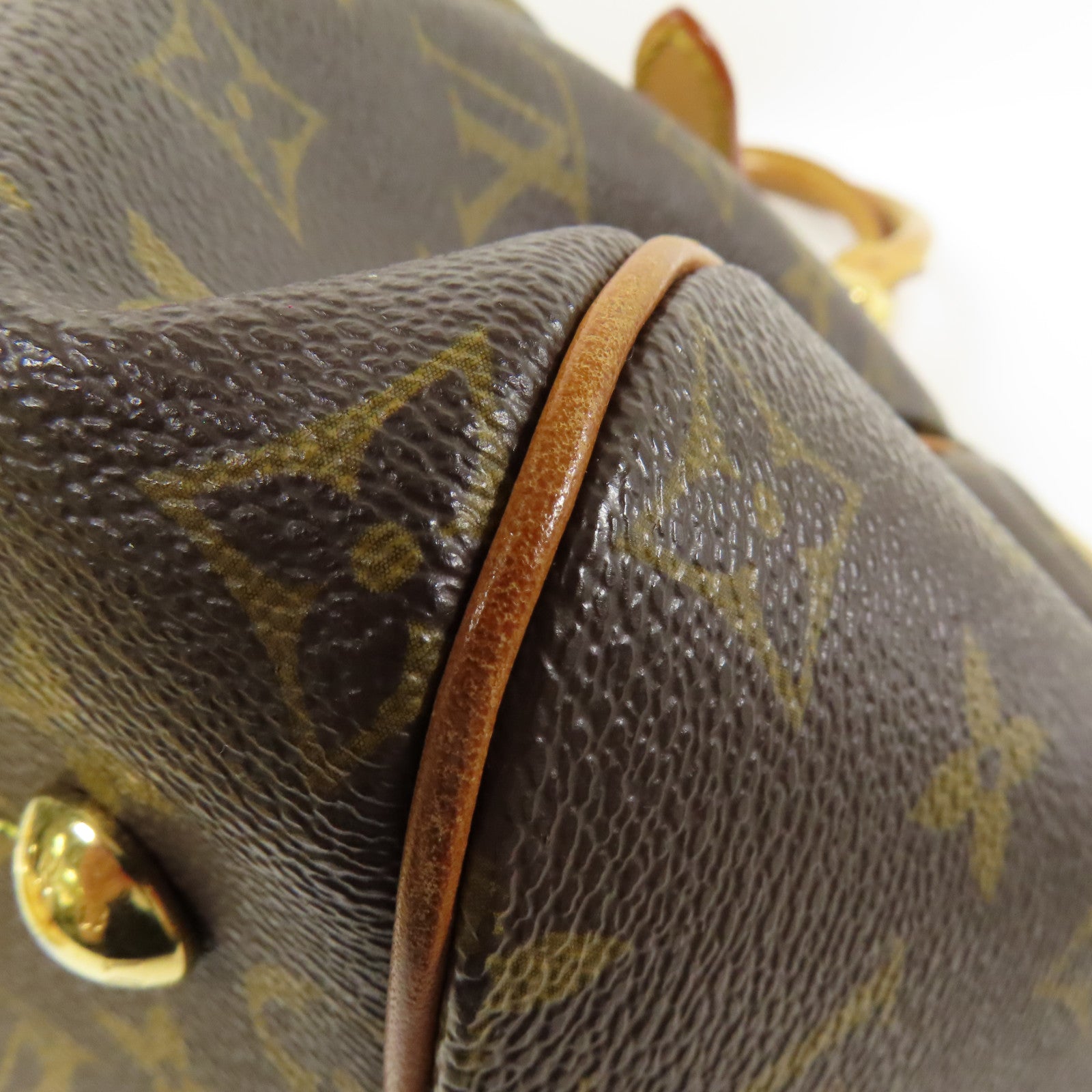LOUIS VUITTON Monogram Tivoli GM金扣肩背袋
