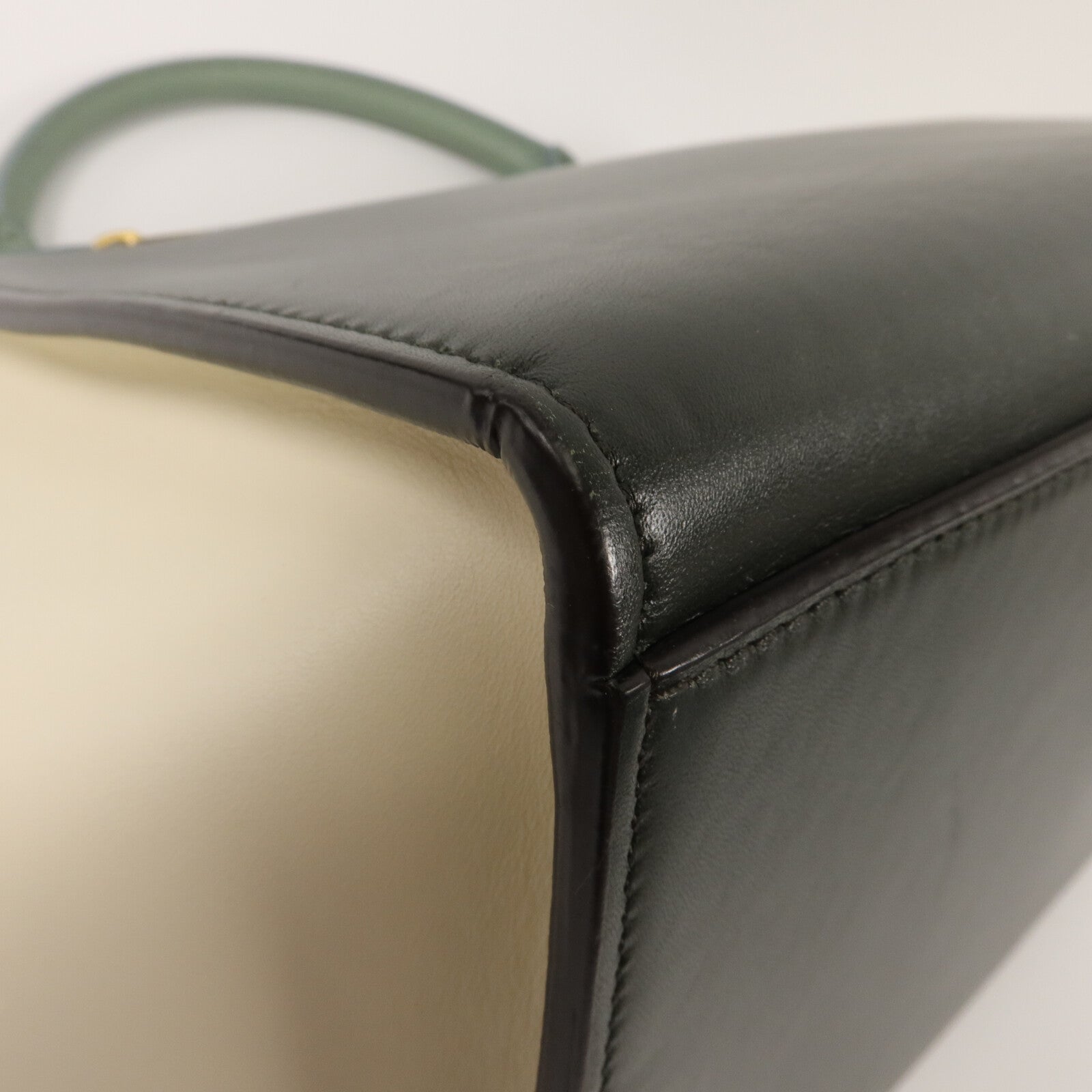 CELINE 牛皮皮革Trapeze Small手挽肩背兩用袋