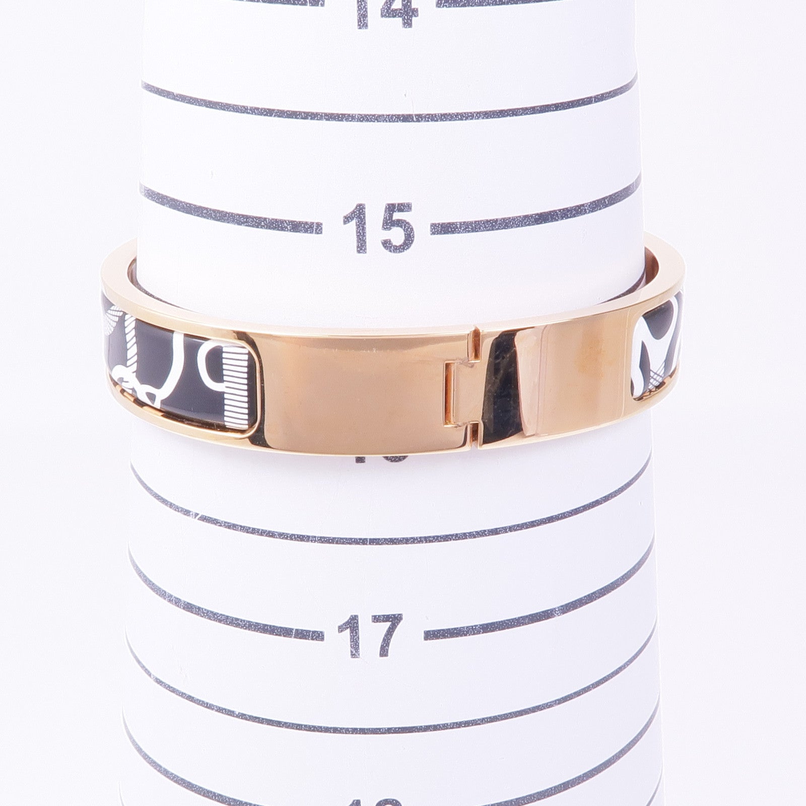 HERMES 金屬/琺瑯Clic-H Bracelet手鐲