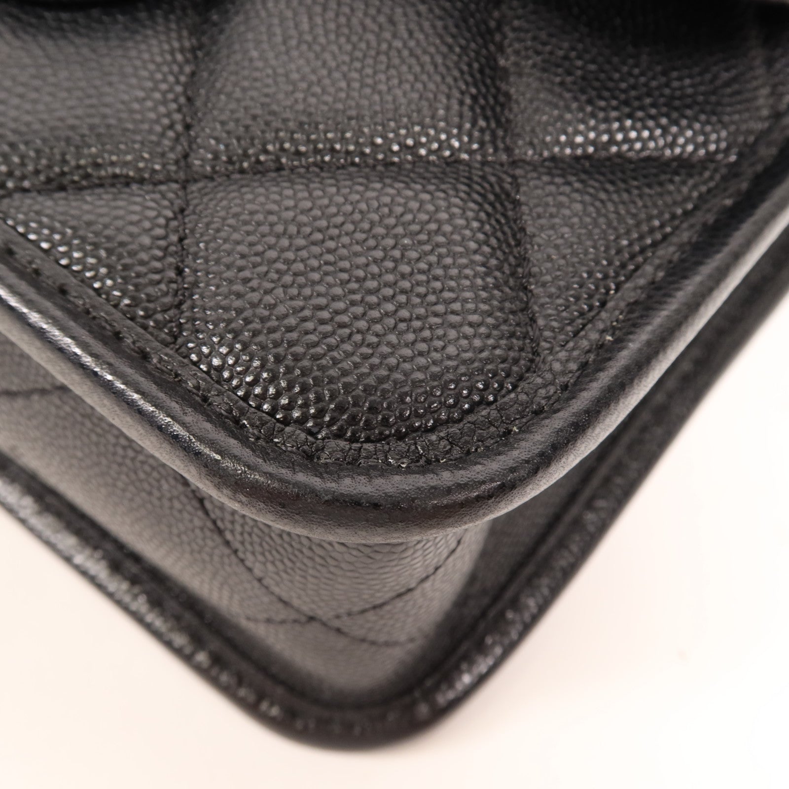 CHANEL 【激減優惠】牛皮皮革Shoulder Bag金扣手挽肩背兩用袋