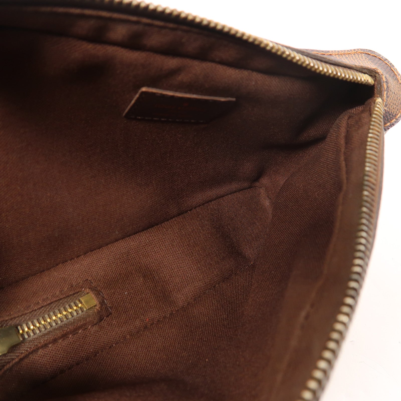 LOUIS VUITTON Damier Geronimos金扣腰包