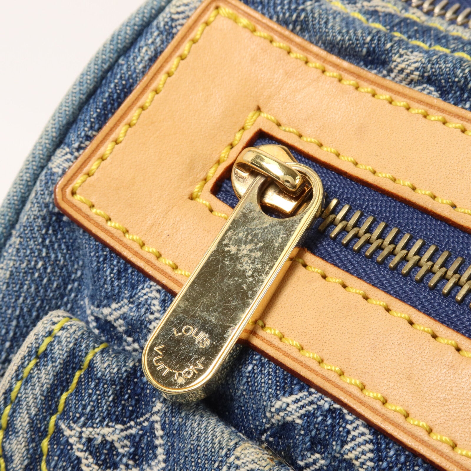 LOUIS VUITTON Monogram Denim Neo Speedy手挽袋