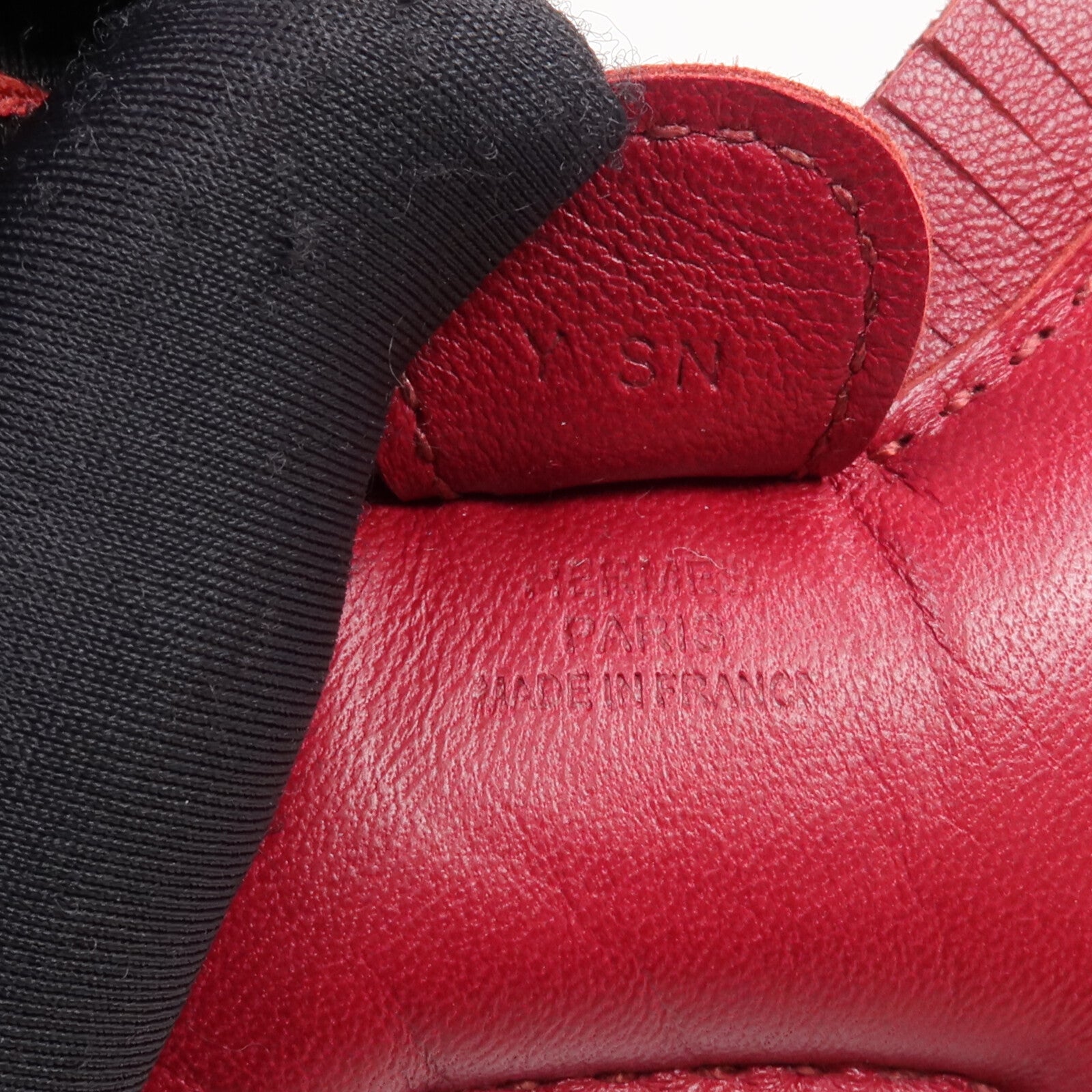 HERMES 【激減優惠】Milo皮革Rodeo PM掛飾Rubis