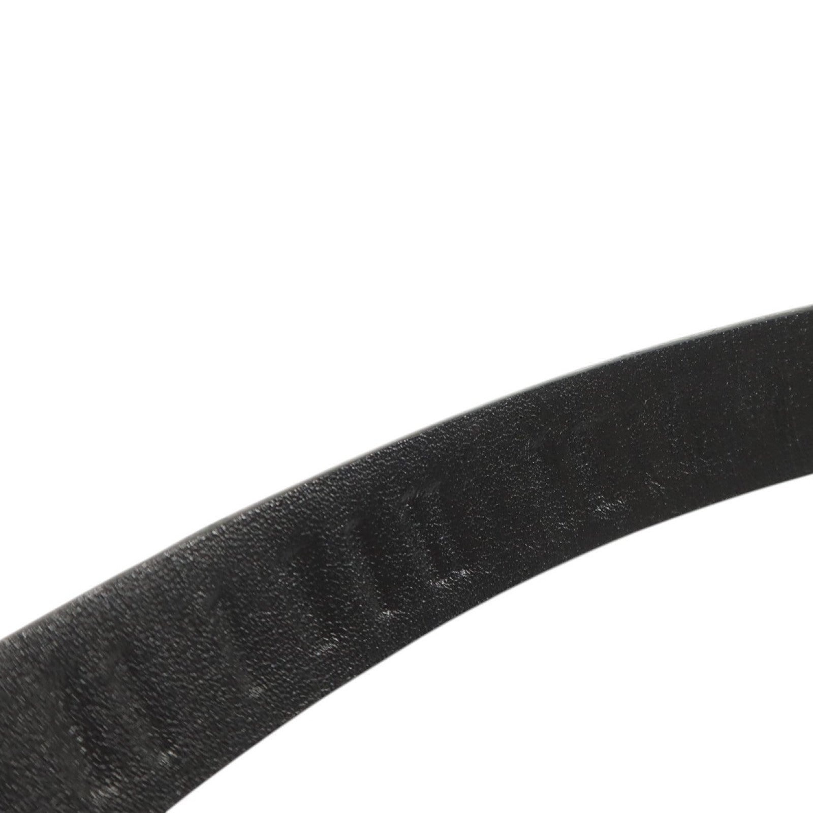 PRADA 牛皮皮革Saffiano Belt 70cm銀扣皮帶