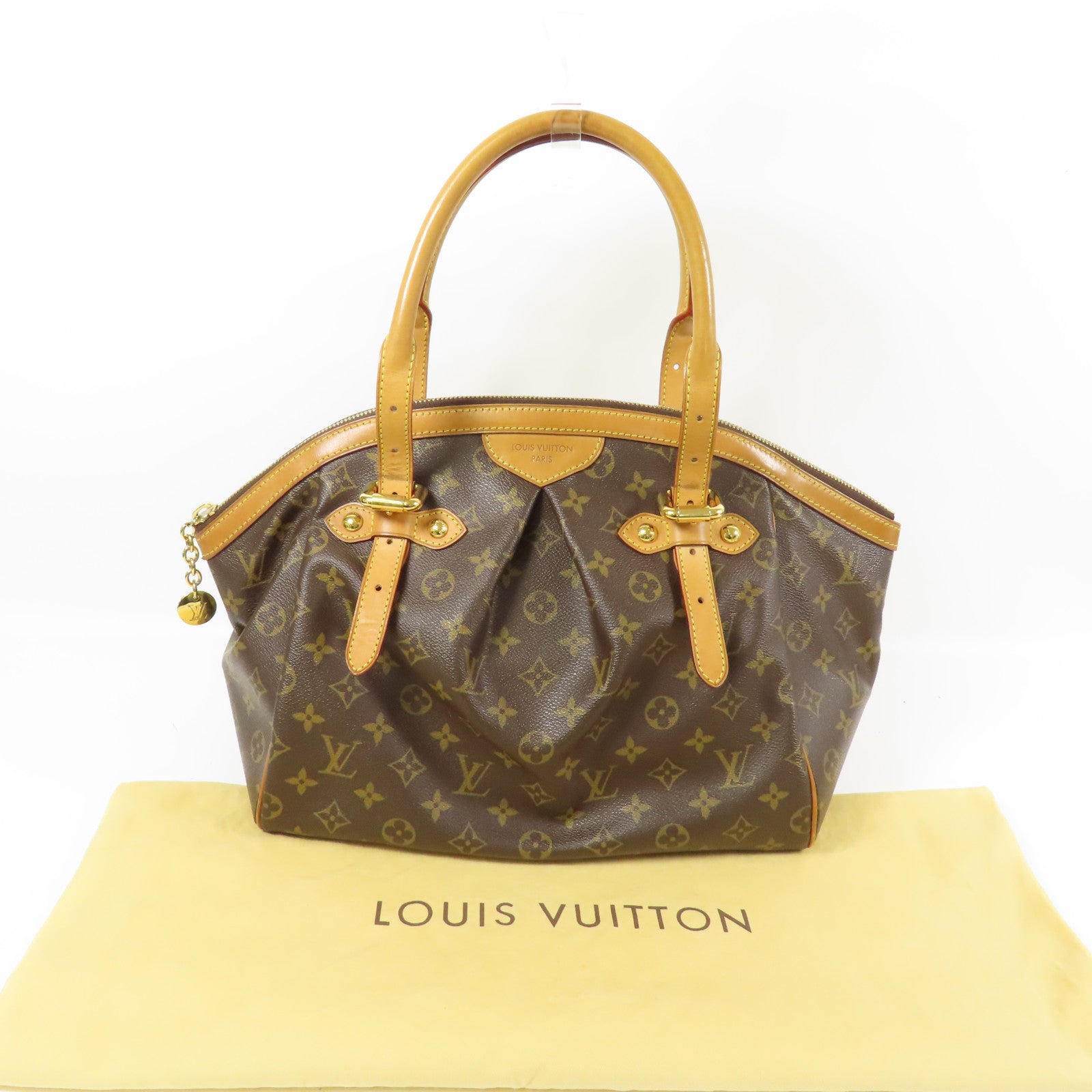 LOUIS VUITTON Monogram Tivoli GM金扣肩背袋