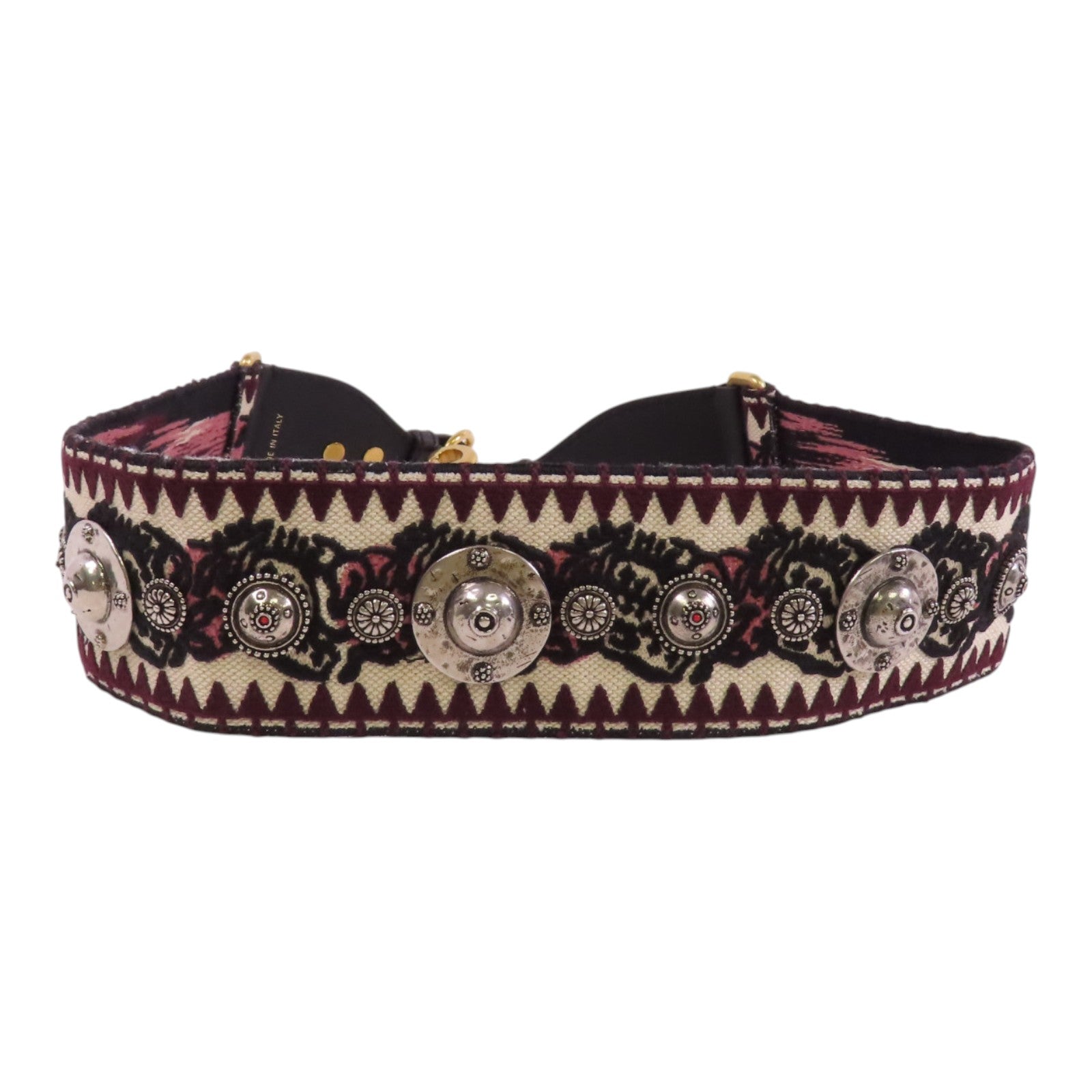 Dior 帆布Shoulder Strap金扣肩帶