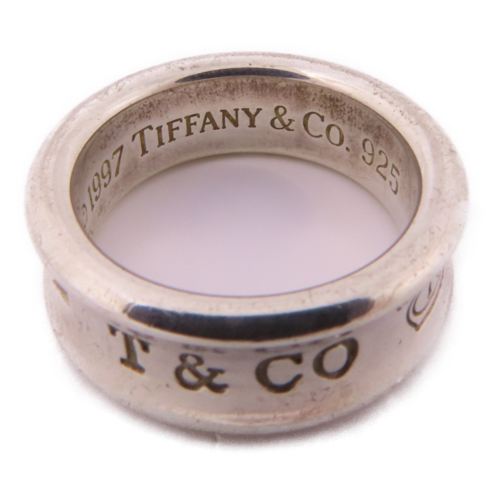 TIFFANY＆CO 925純銀1837 Ring戒指US#5.75