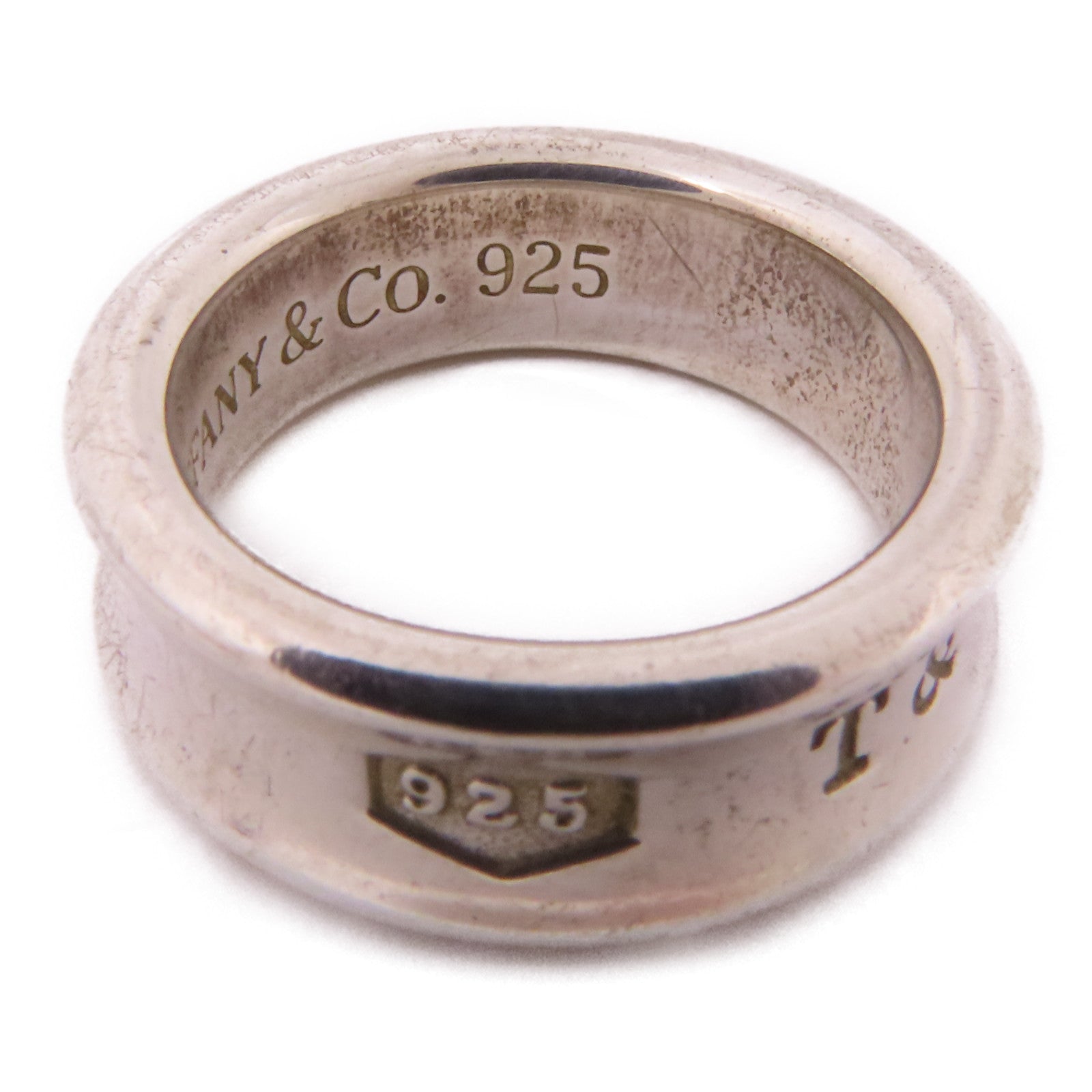 TIFFANY＆CO 925純銀1837 Ring戒指US#5.75