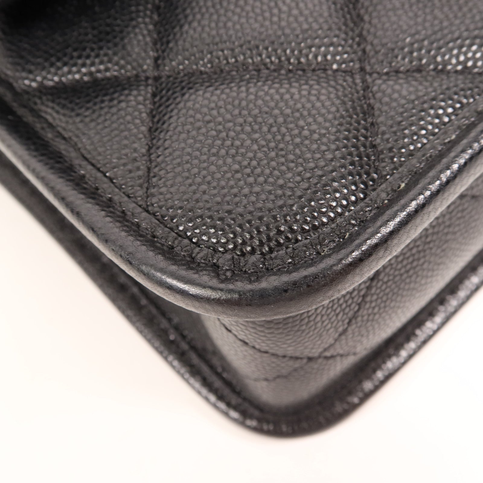 CHANEL 【激減優惠】牛皮皮革Shoulder Bag金扣手挽肩背兩用袋
