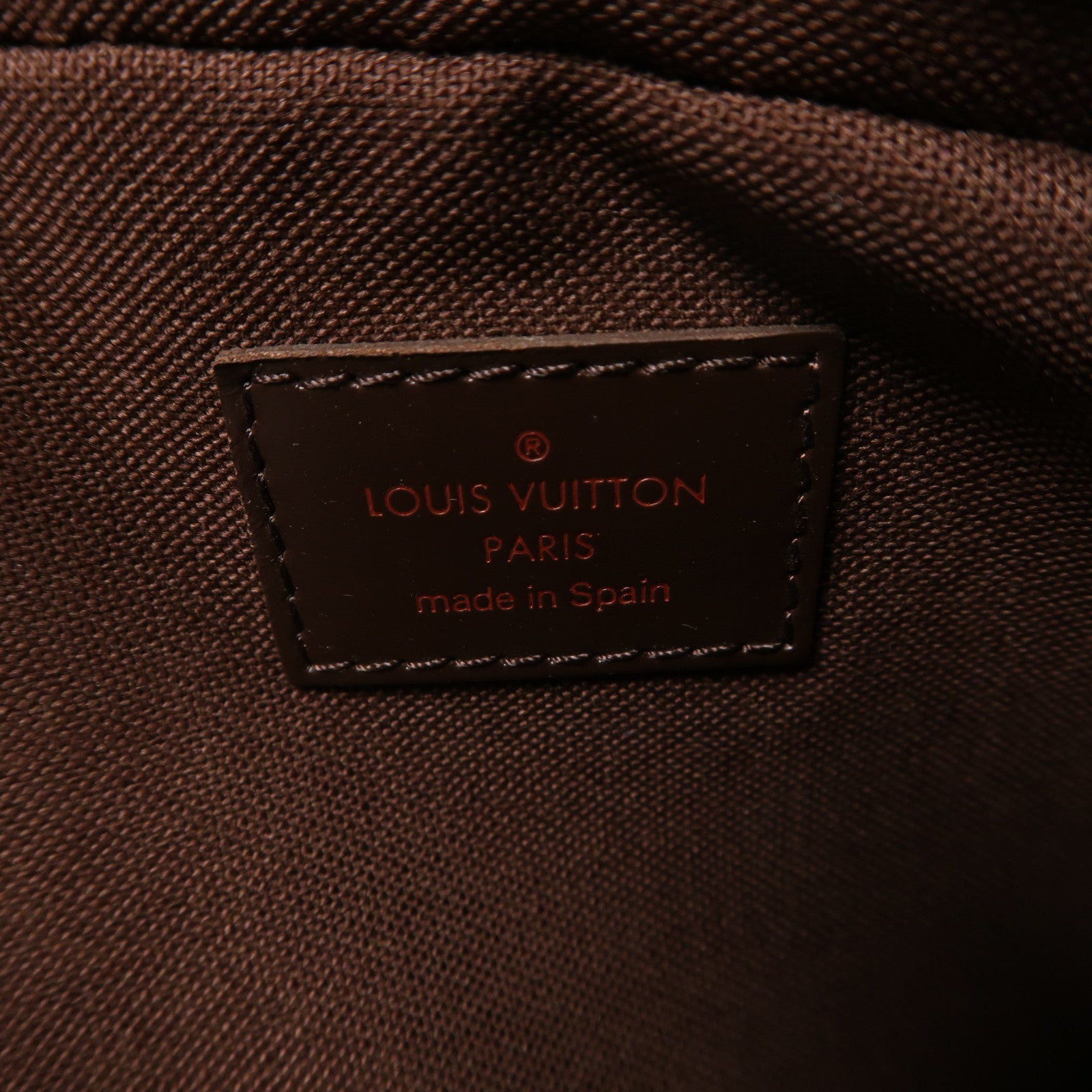 LOUIS VUITTON Damier Geronimos金扣腰包