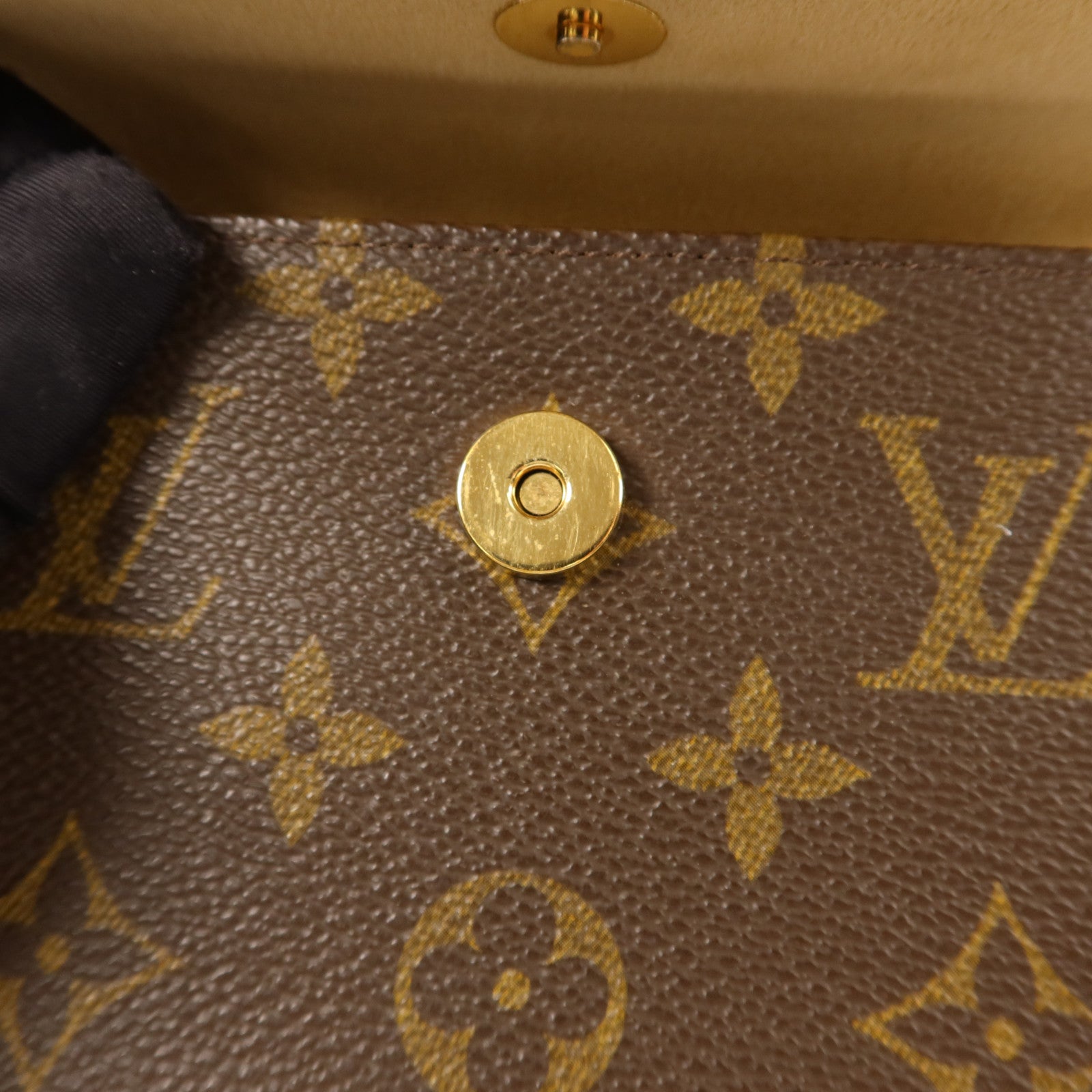 LOUIS VUITTON 【激減優惠】Monogram Pochette Florentine XS金扣腰包