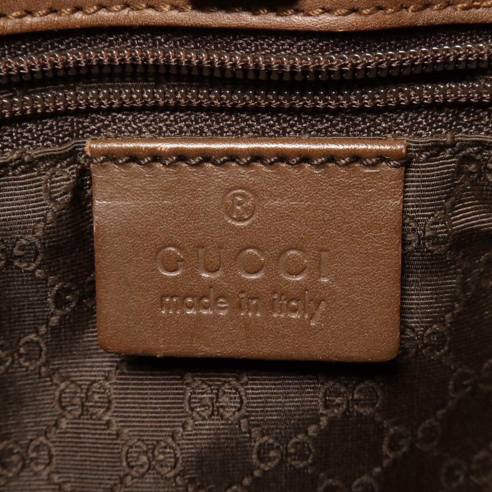 GUCCI 牛皮皮革Vintage Mini Hand Bag手挽袋