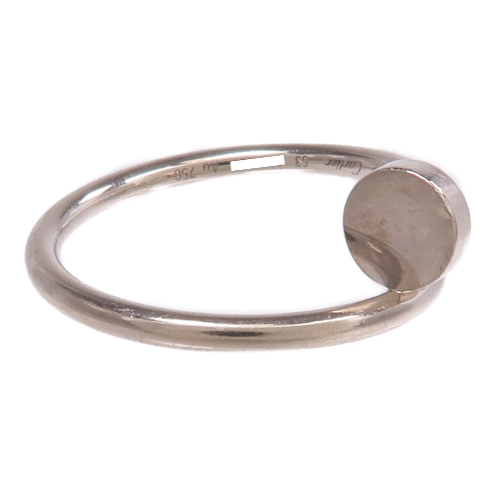 CARTIER 18K白金Juste un Clou Ring戒指