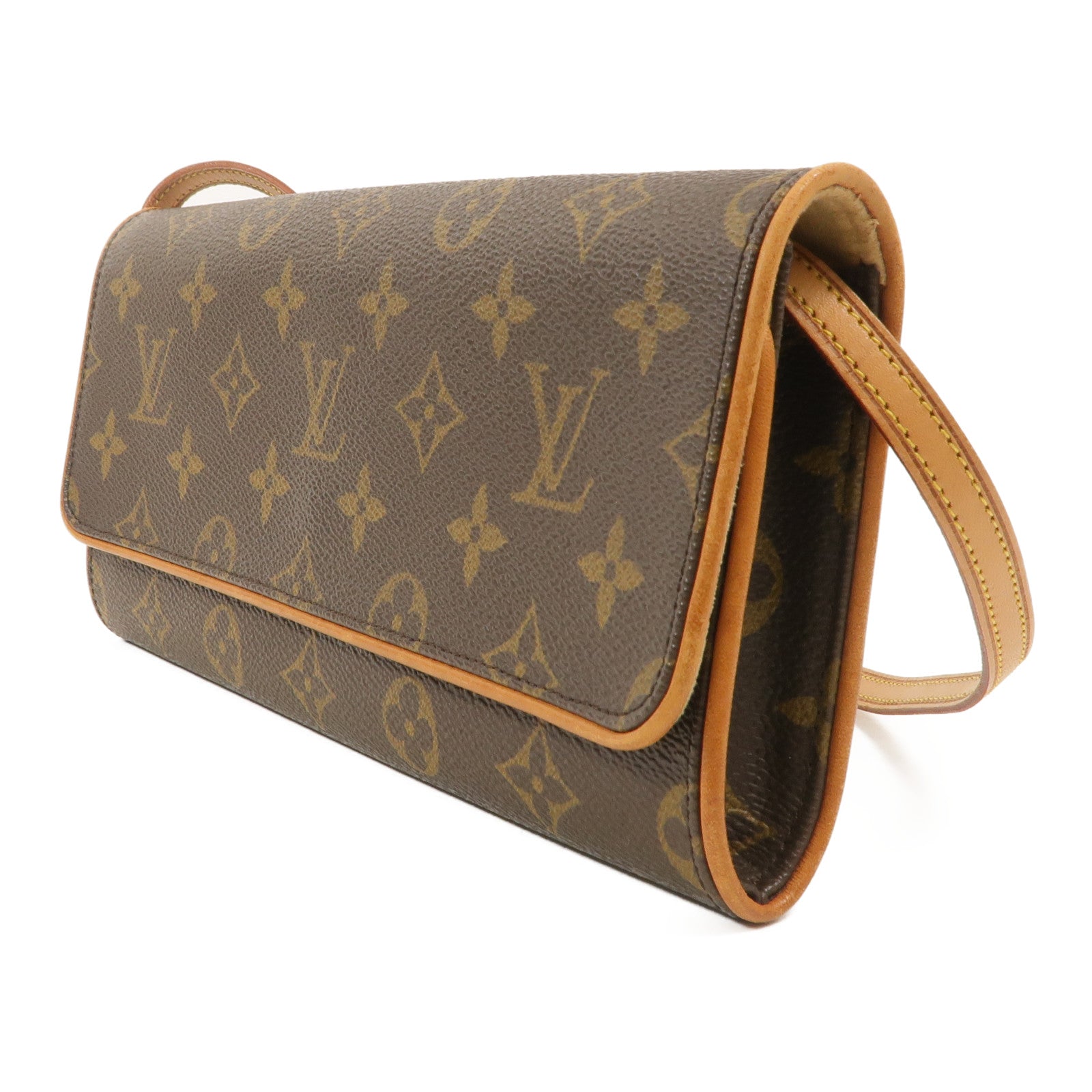 LOUIS VUITTON Monogram Pochette Twin GM肩背袋