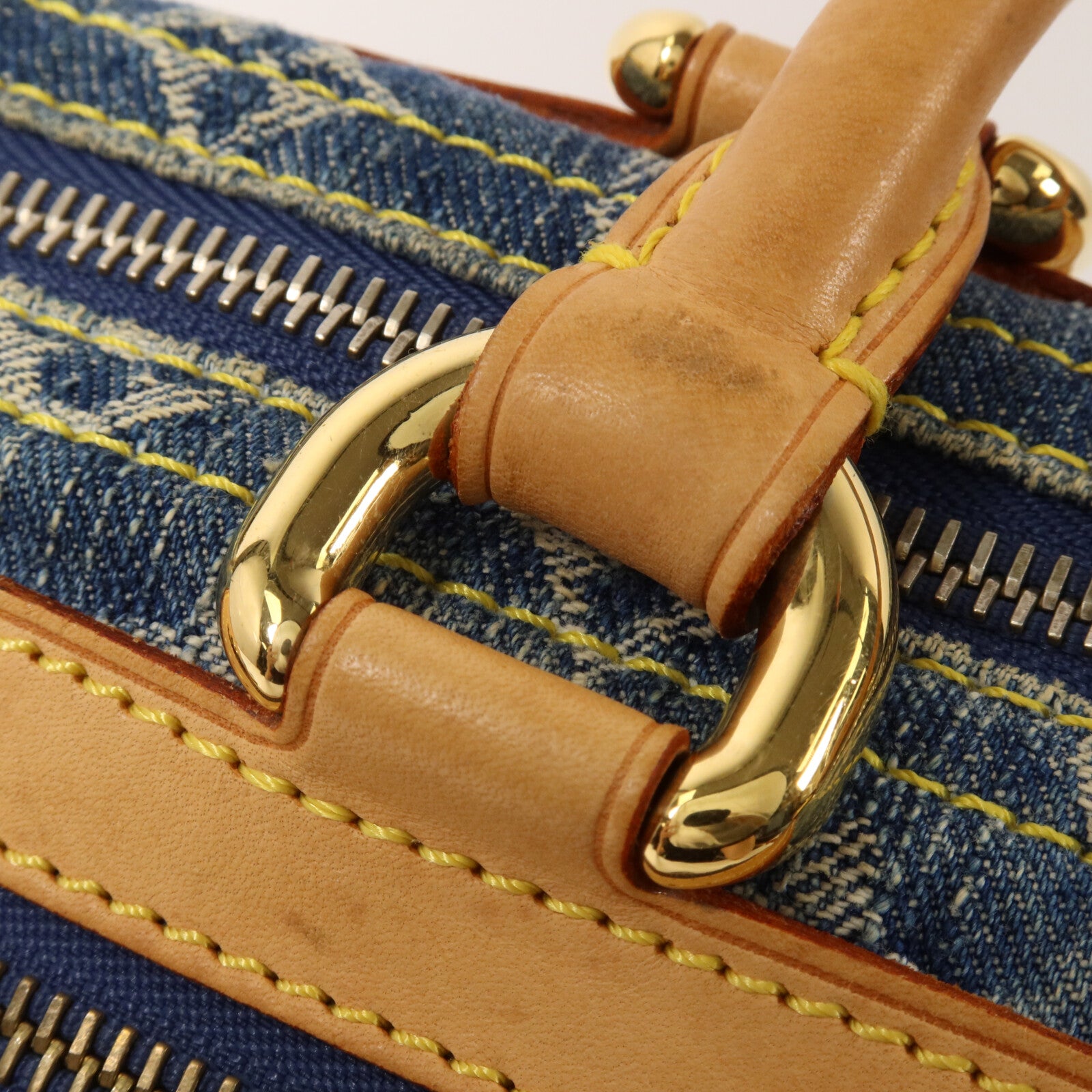 LOUIS VUITTON Monogram Denim Neo Speedy手挽袋