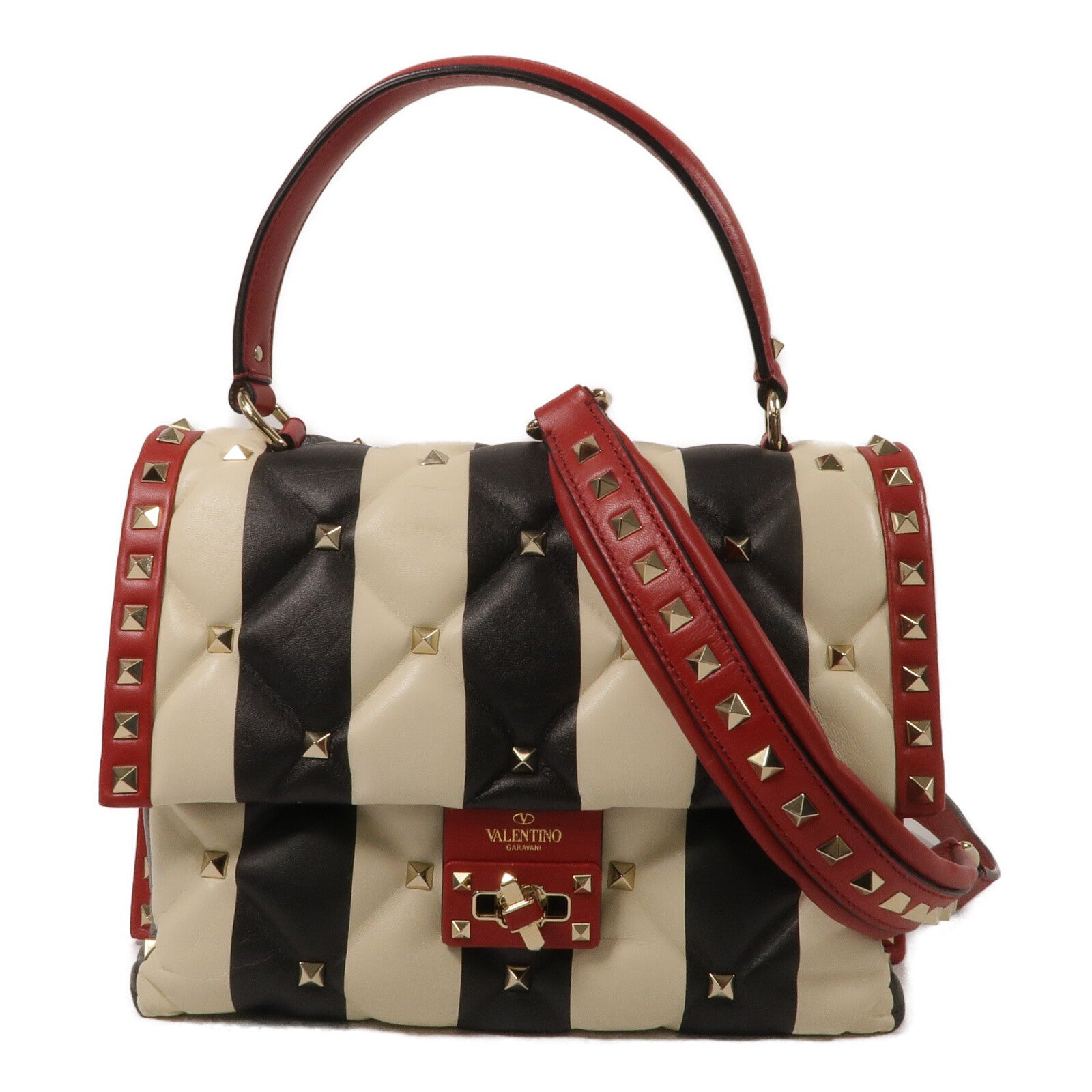 Valentino 牛皮皮革Shoulder Bag手挽肩背兩用袋