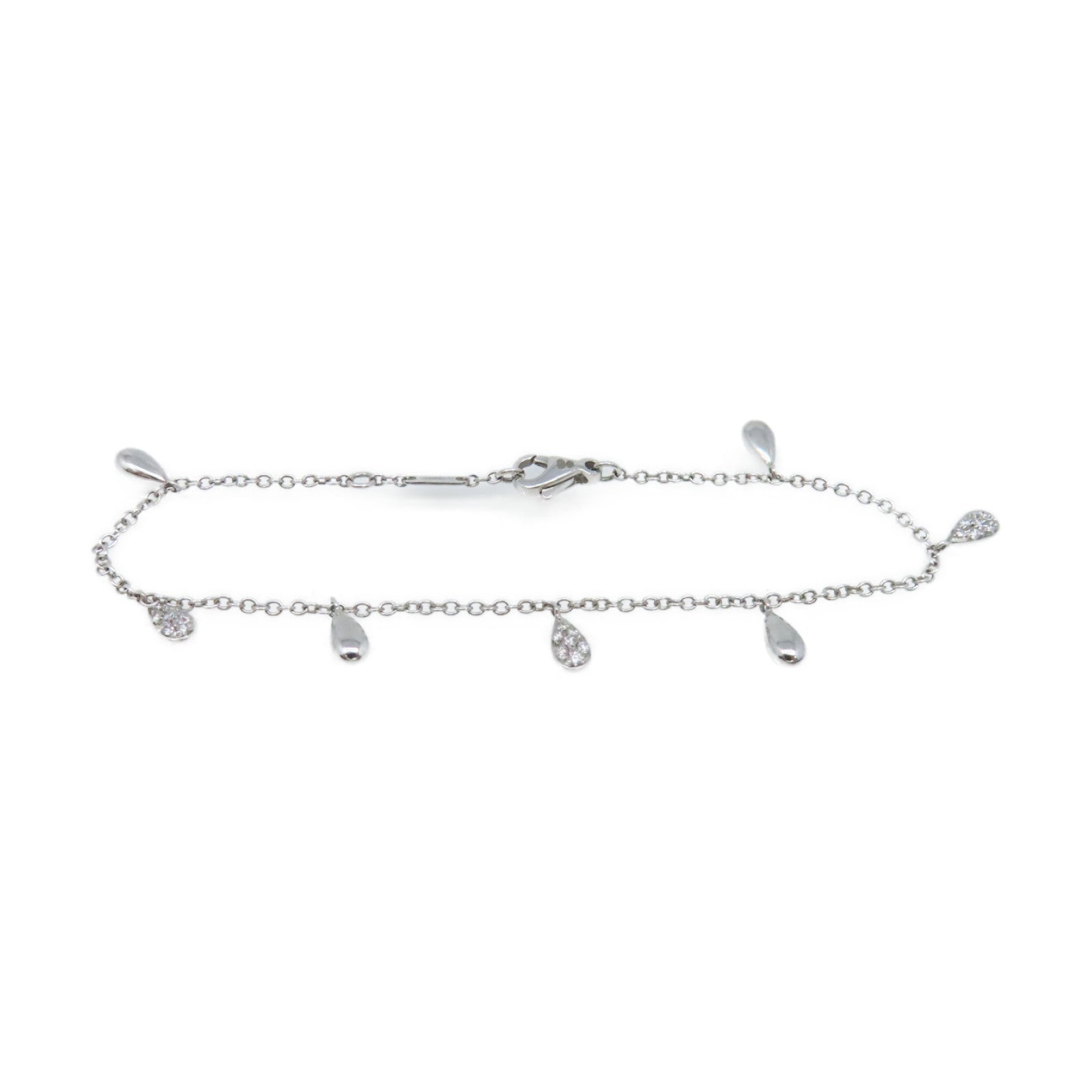 OMEGA 【激減優惠】18K白金/鑽石Diamond Dewdrop Bracelet手鏈