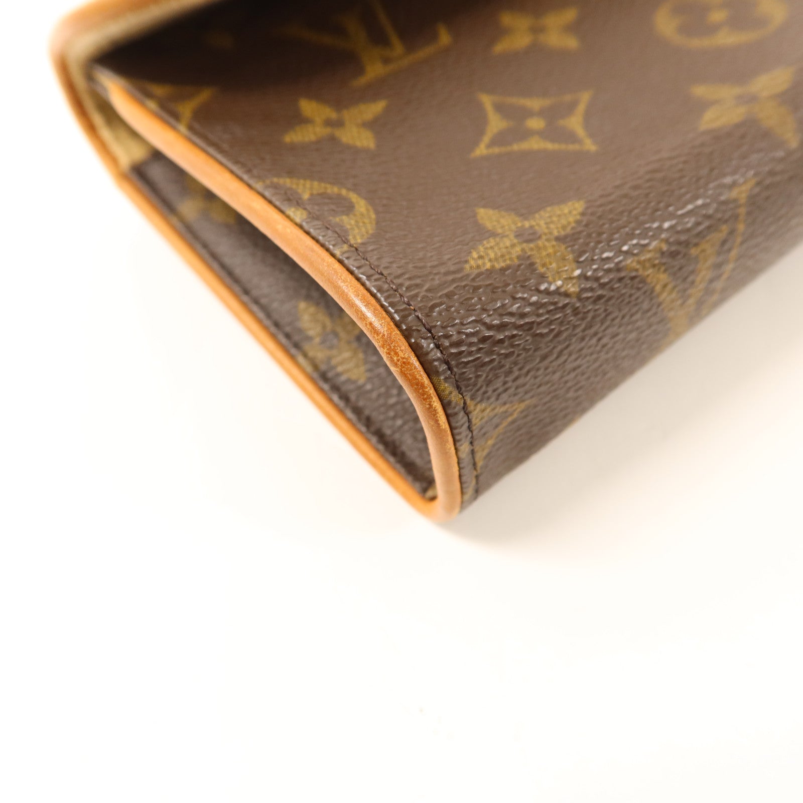 LOUIS VUITTON 【激減優惠】Monogram Pochette Florentine XS金扣腰包