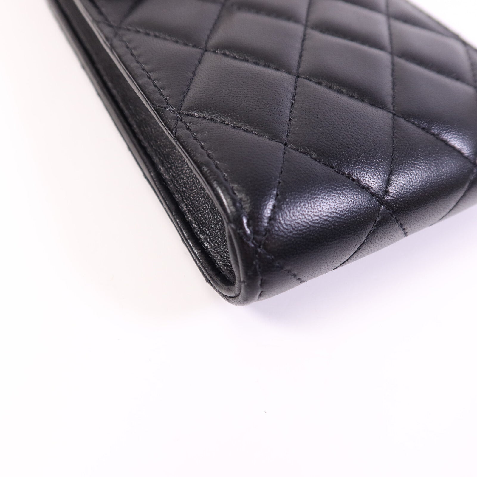 CHANEL 羊皮皮革Chain Shoulder Bag金扣鏈帶肩背袋