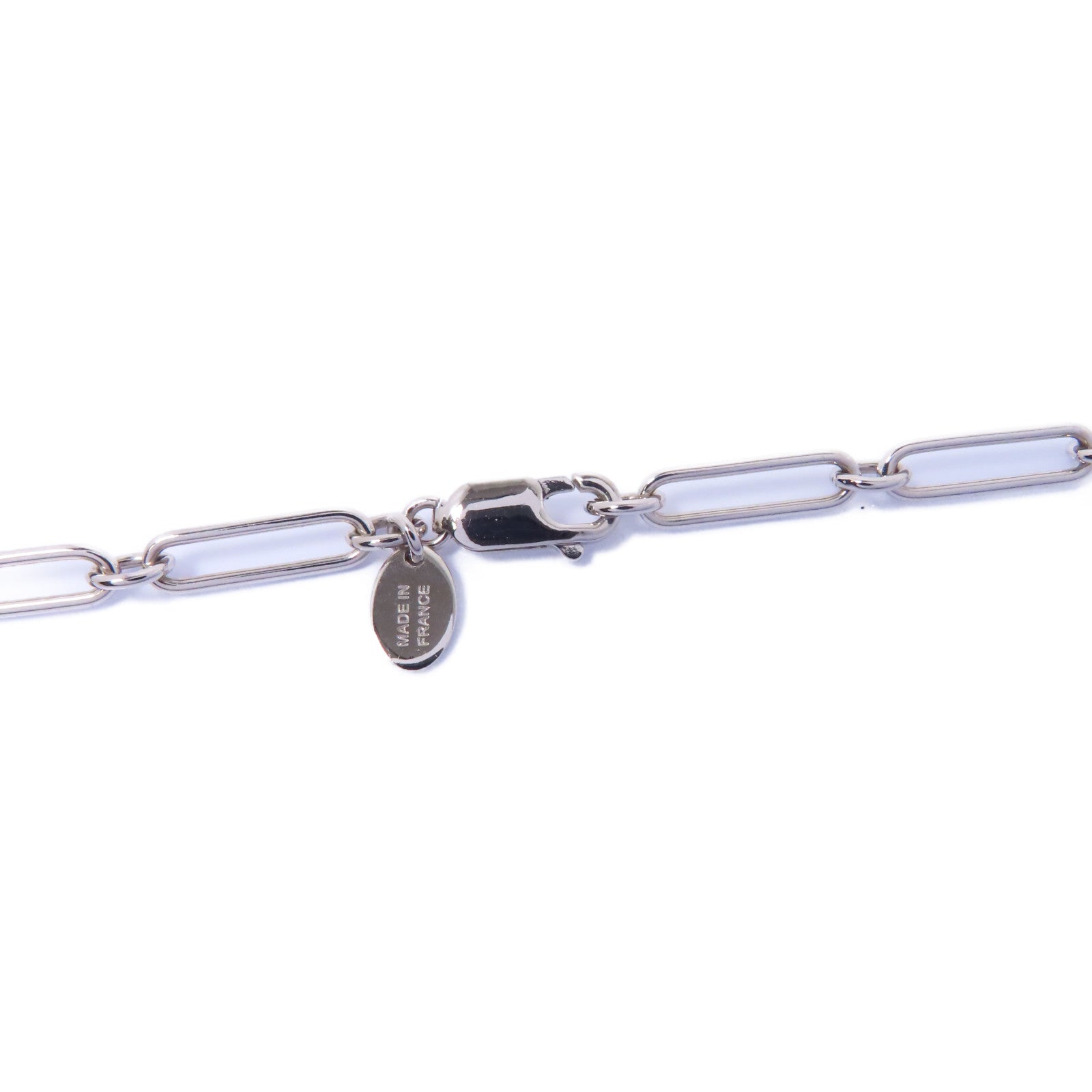 HERMES 【激減優惠】金屬Necklace項鍊銀色