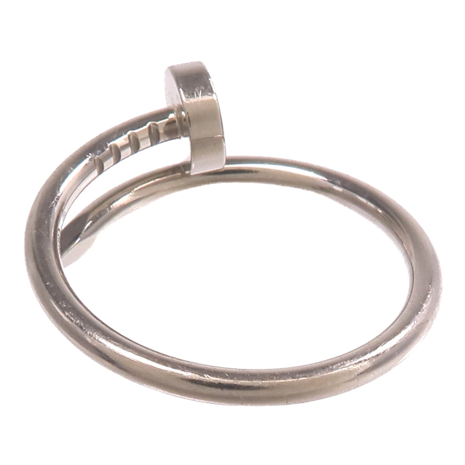 CARTIER 18K白金Juste un Clou Ring戒指