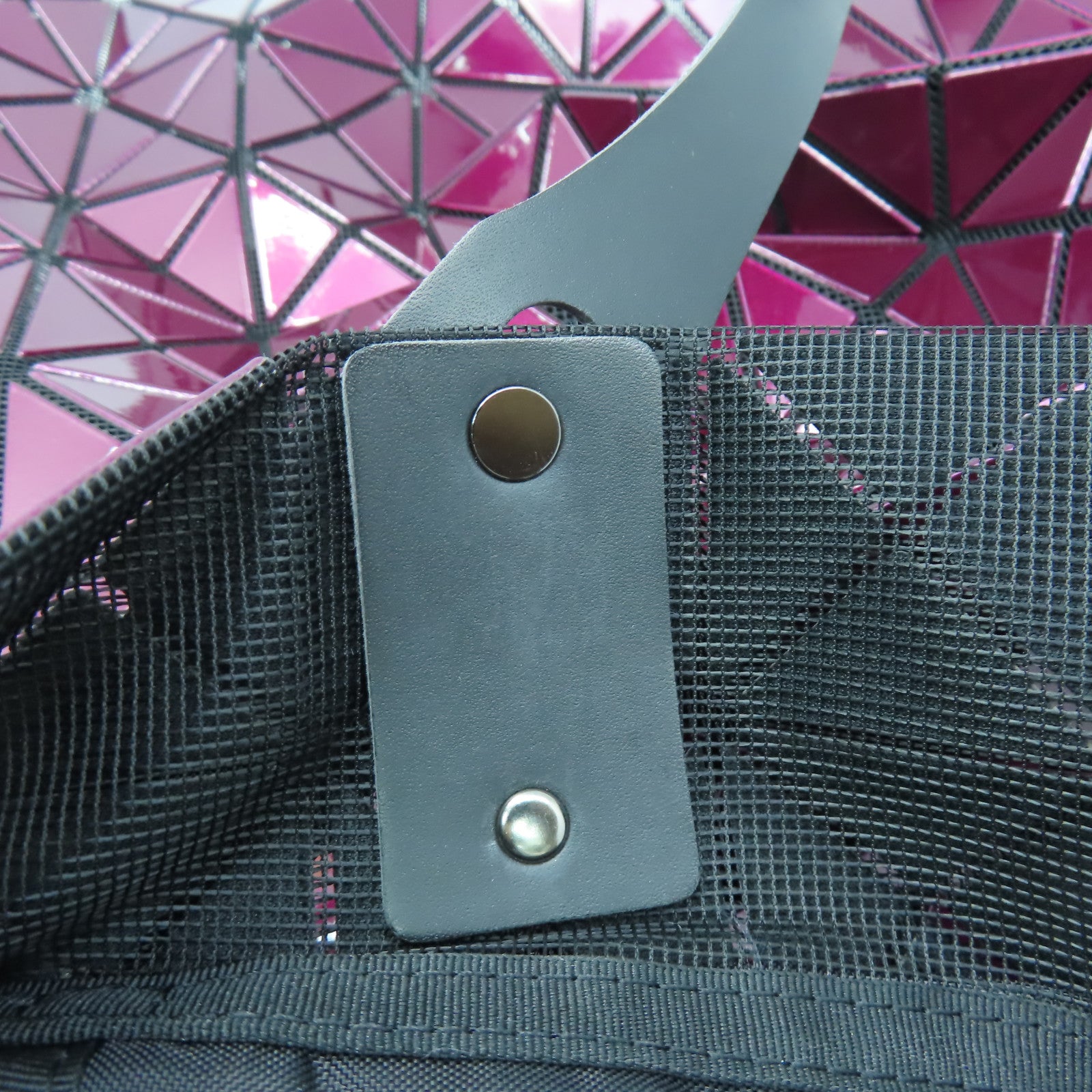 SELECTION PVC Issey Miyake Bao Bao Tote Bag手挽袋紫色