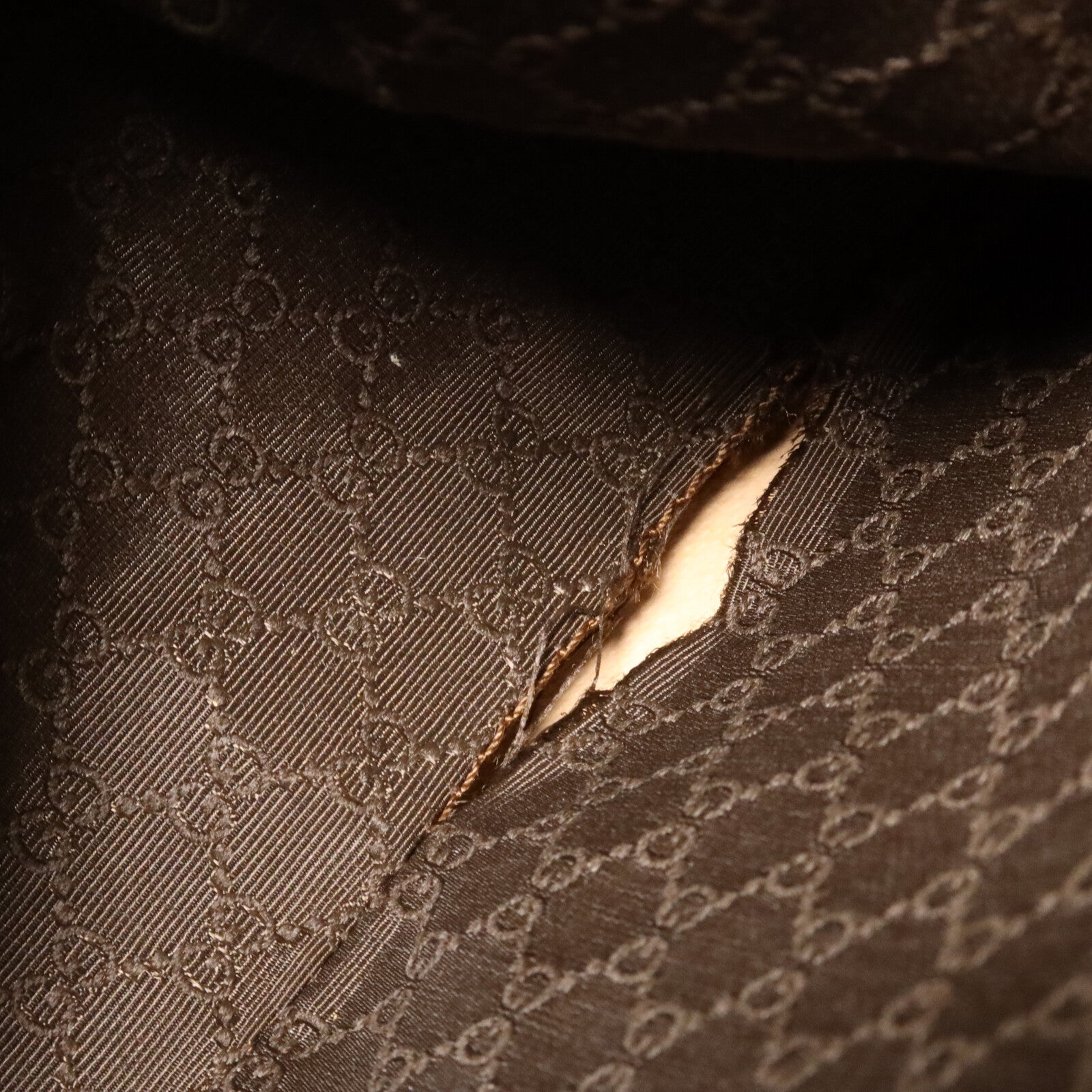 GUCCI 牛皮皮革Vintage Mini Hand Bag手挽袋