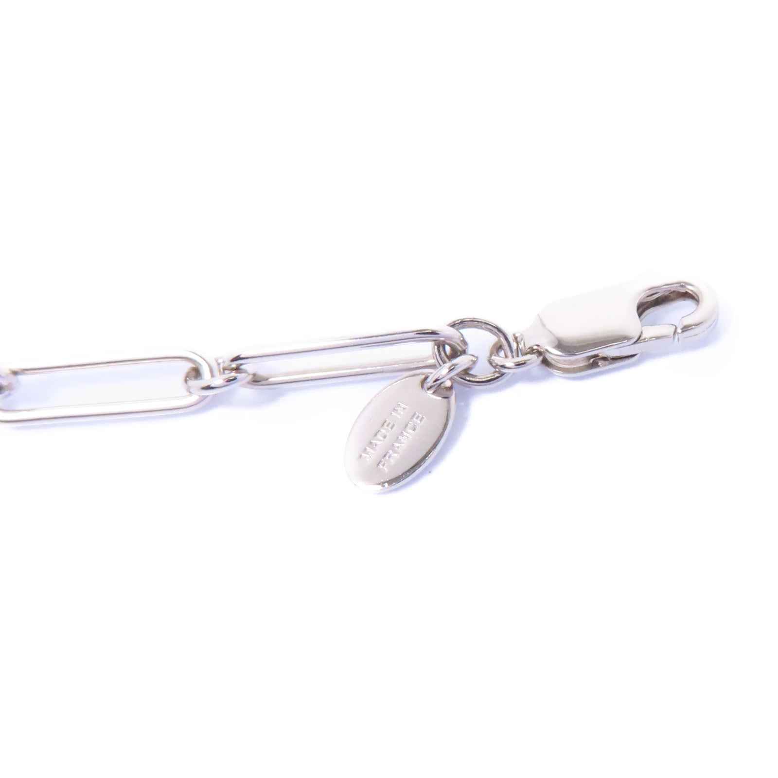 HERMES 【激減優惠】金屬Necklace項鍊銀色