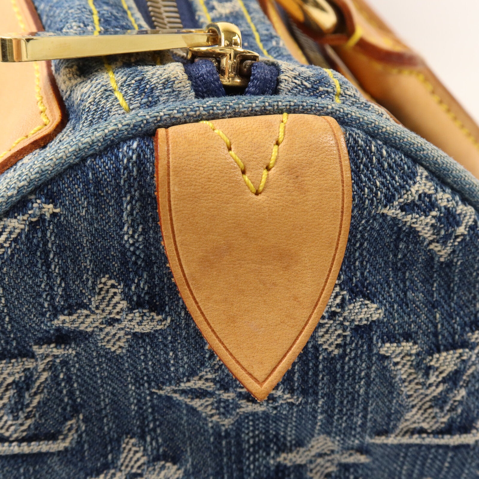 LOUIS VUITTON Monogram Denim Neo Speedy手挽袋