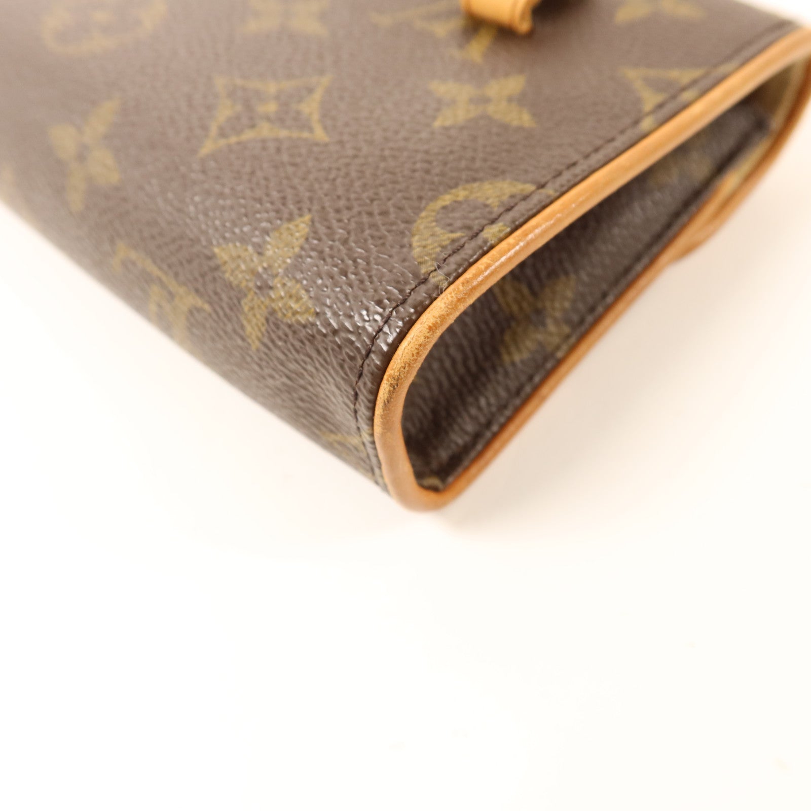 LOUIS VUITTON 【激減優惠】Monogram Pochette Florentine XS金扣腰包