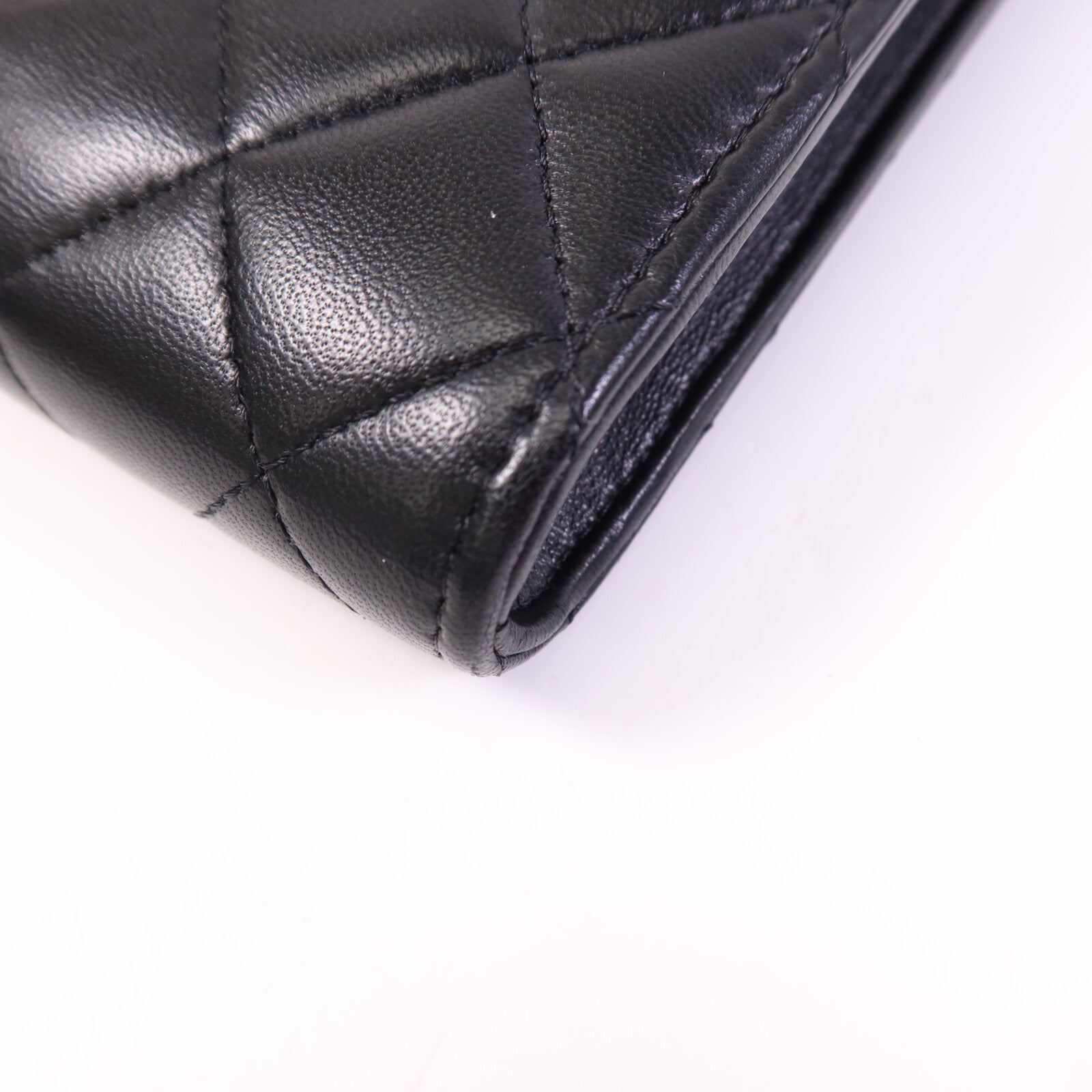 CHANEL 羊皮皮革Chain Shoulder Bag金扣鏈帶肩背袋