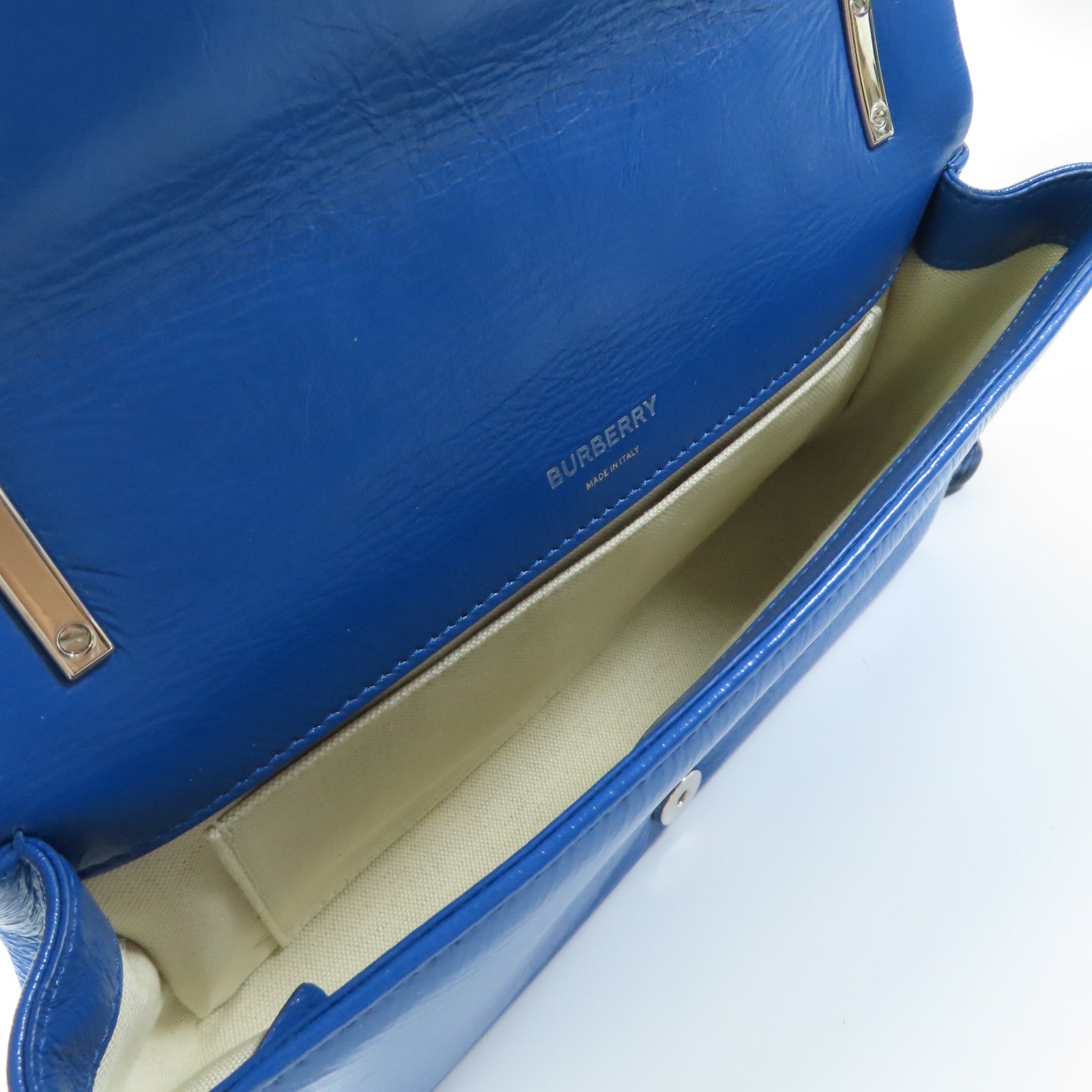 BURBERRY 【激減優惠】牛皮皮革Chain Shoulder銀扣鏈帶肩背袋