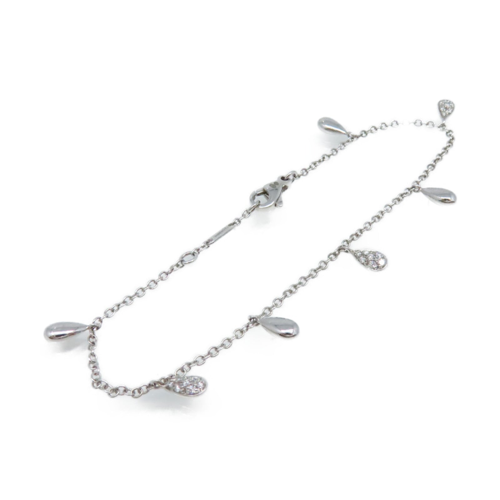 OMEGA 【激減優惠】18K白金/鑽石Diamond Dewdrop Bracelet手鏈